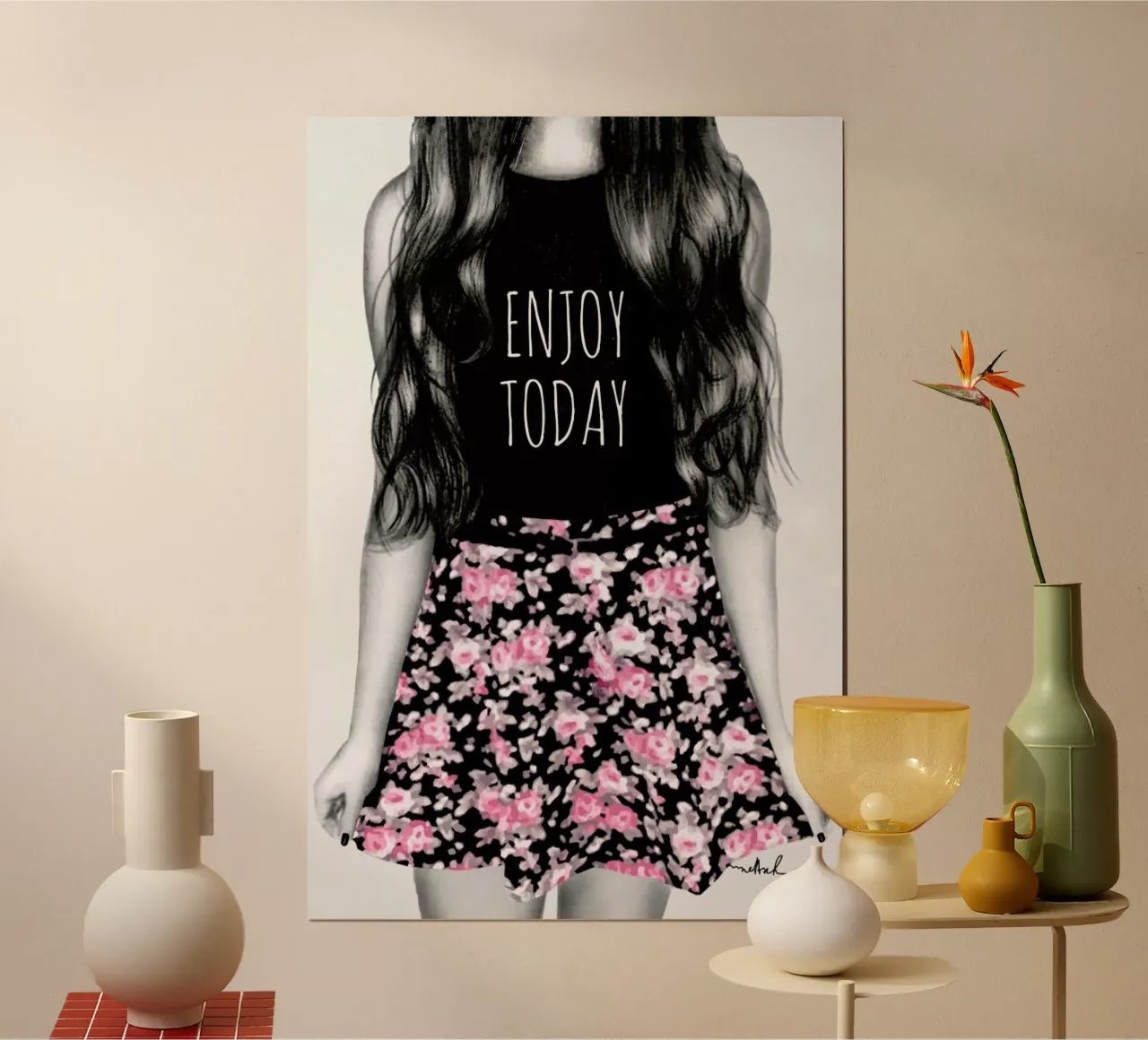 Enjoy Today poster da Nettsch