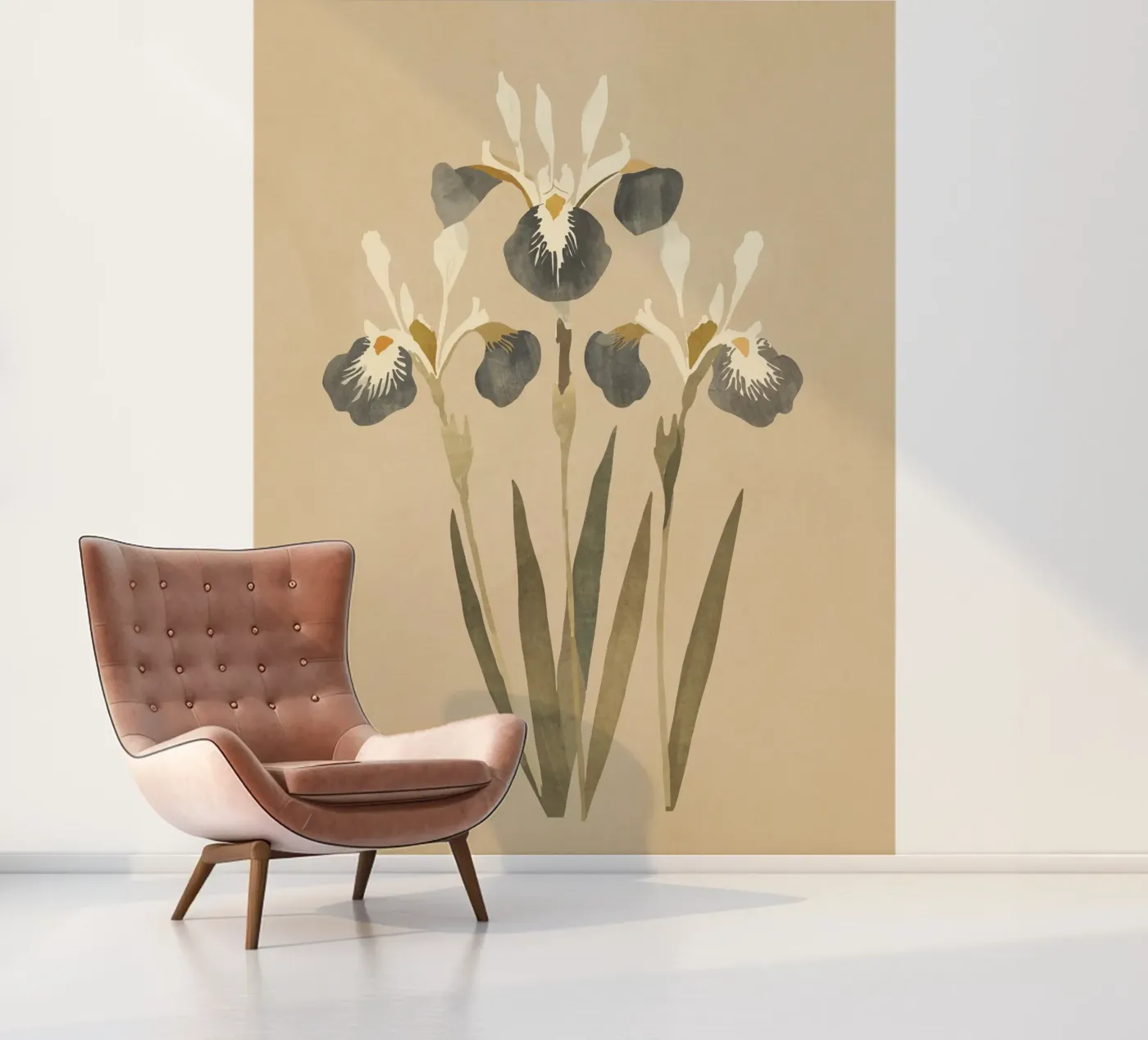 Irissen 2 fotobehang van ThingDesign