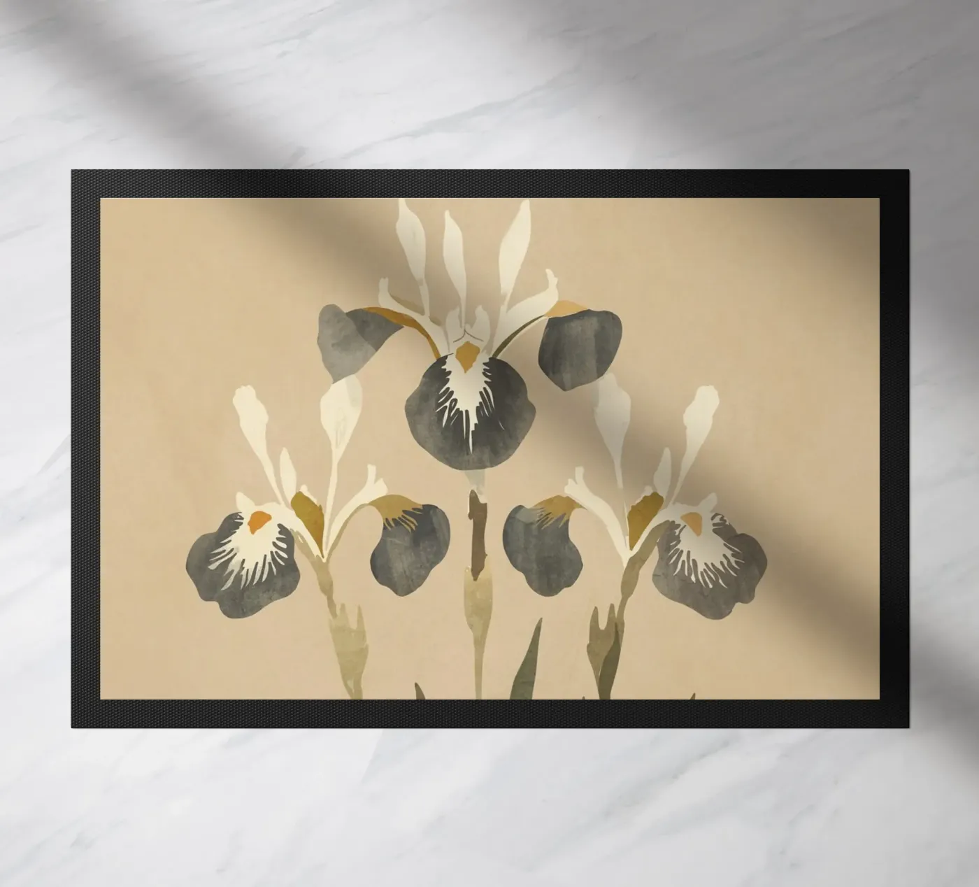 Irises 2 Fußmatte von ThingDesign
