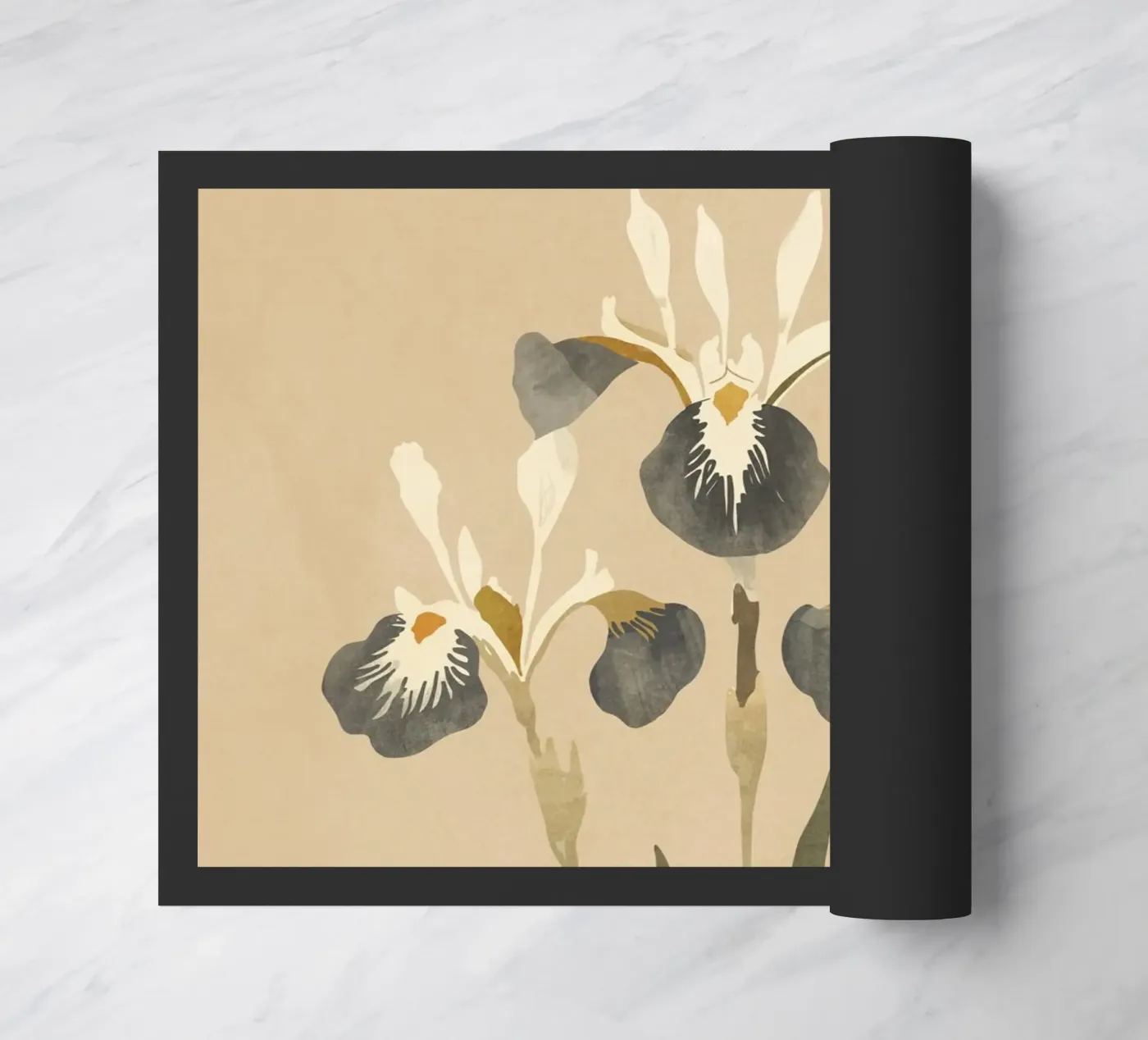 Irises 2 Fußmatte von ThingDesign