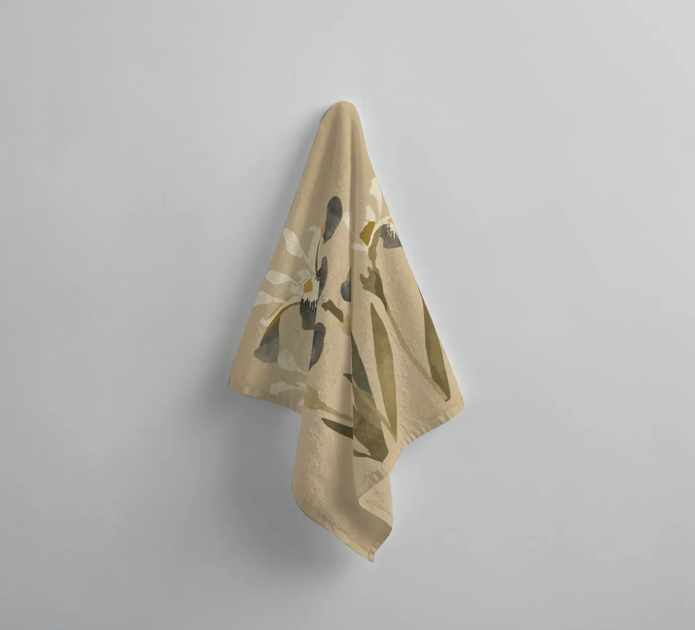 Irises 2 towel by ThingDesign