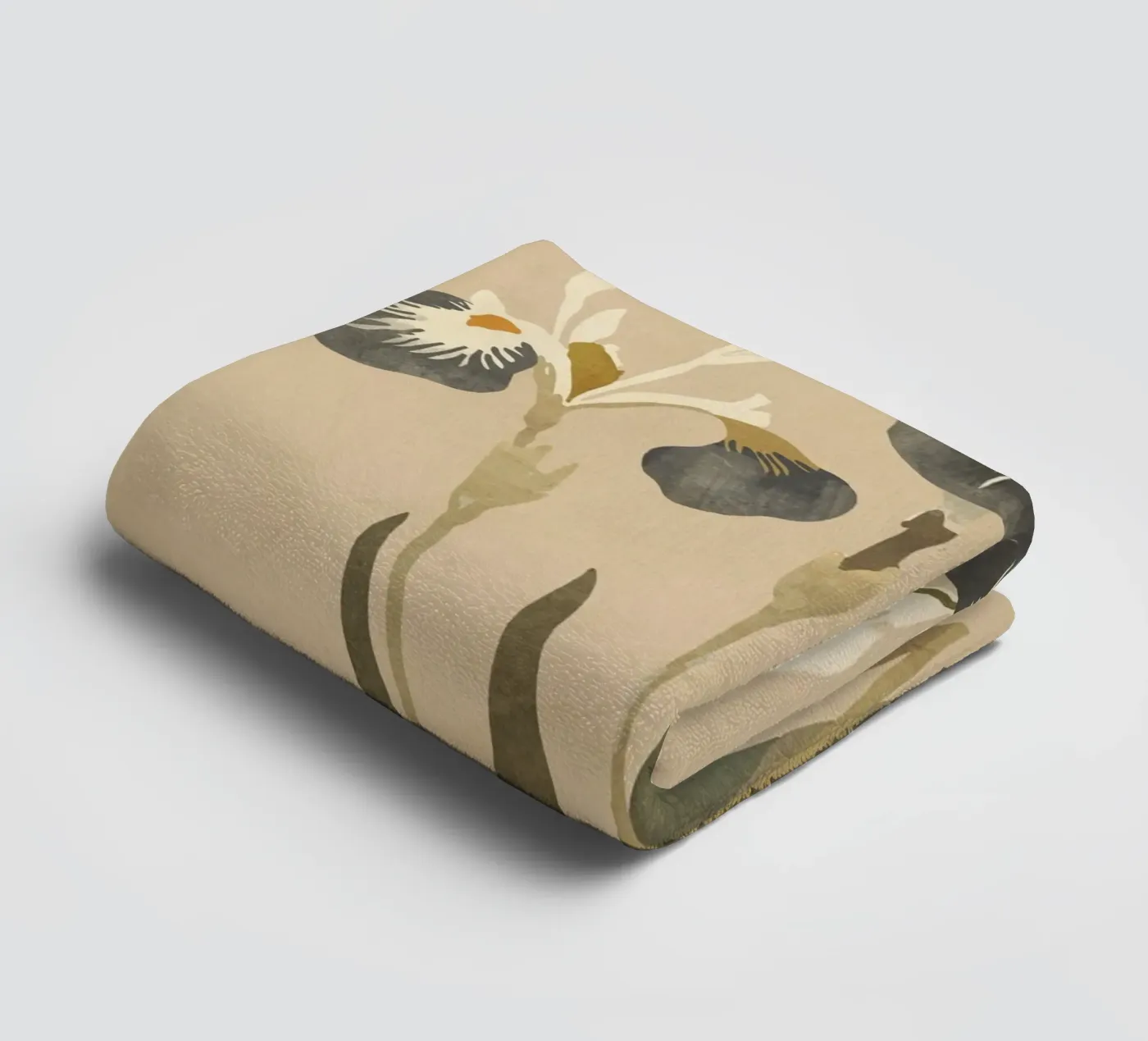 Irises 2 towel by ThingDesign