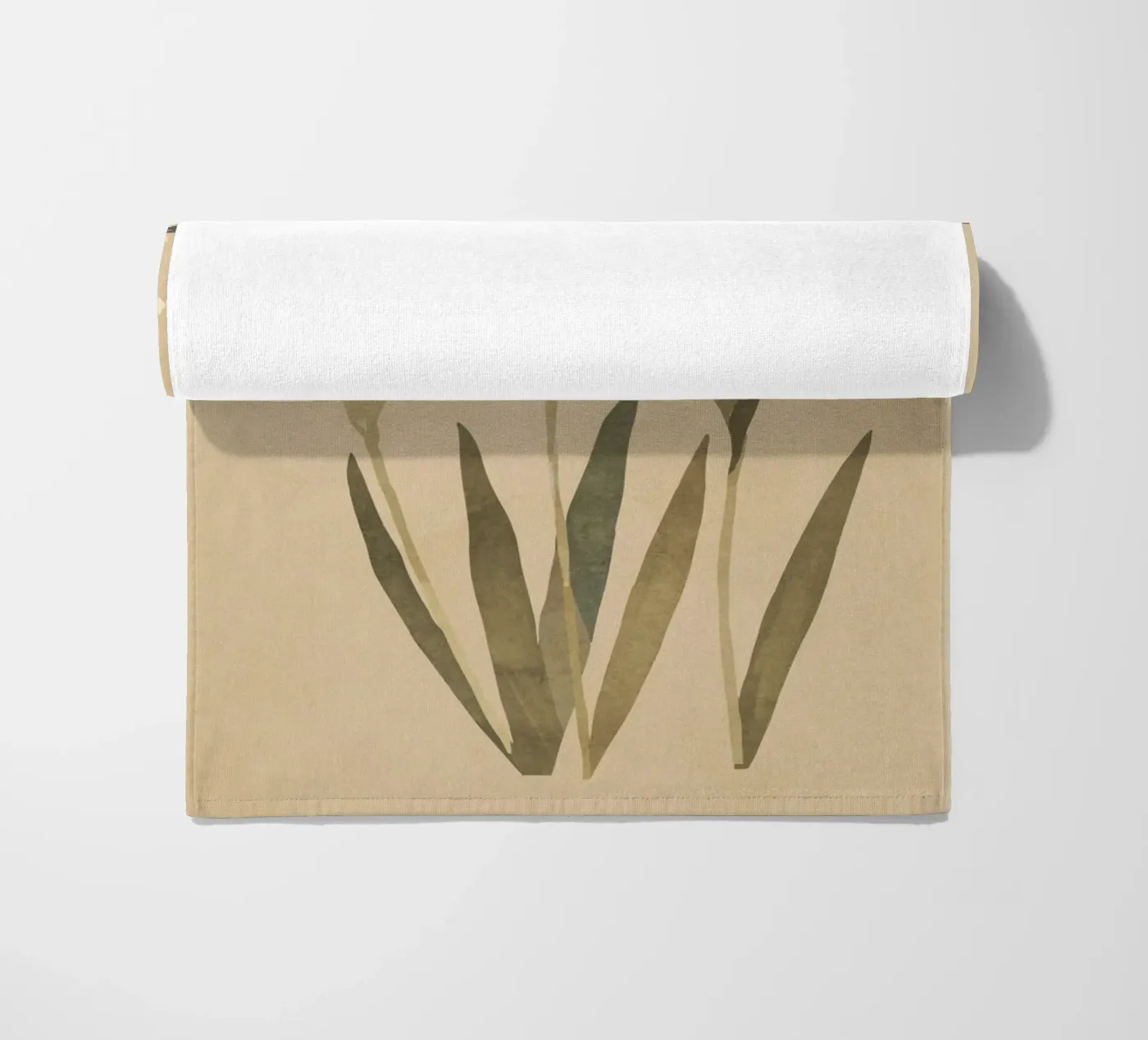 Irises 2 beach towel by ThingDesign