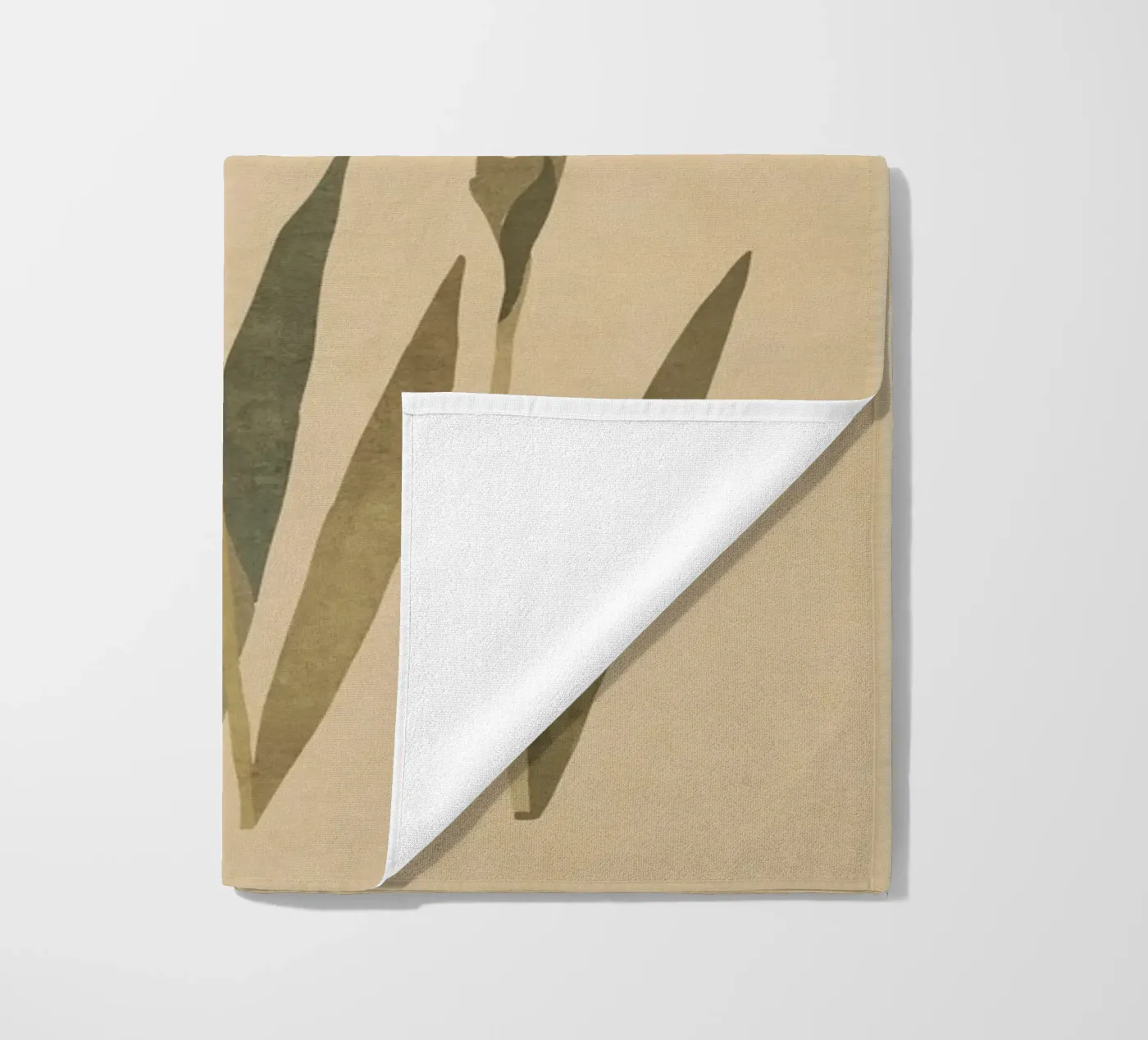 Irises 2 beach towel by ThingDesign
