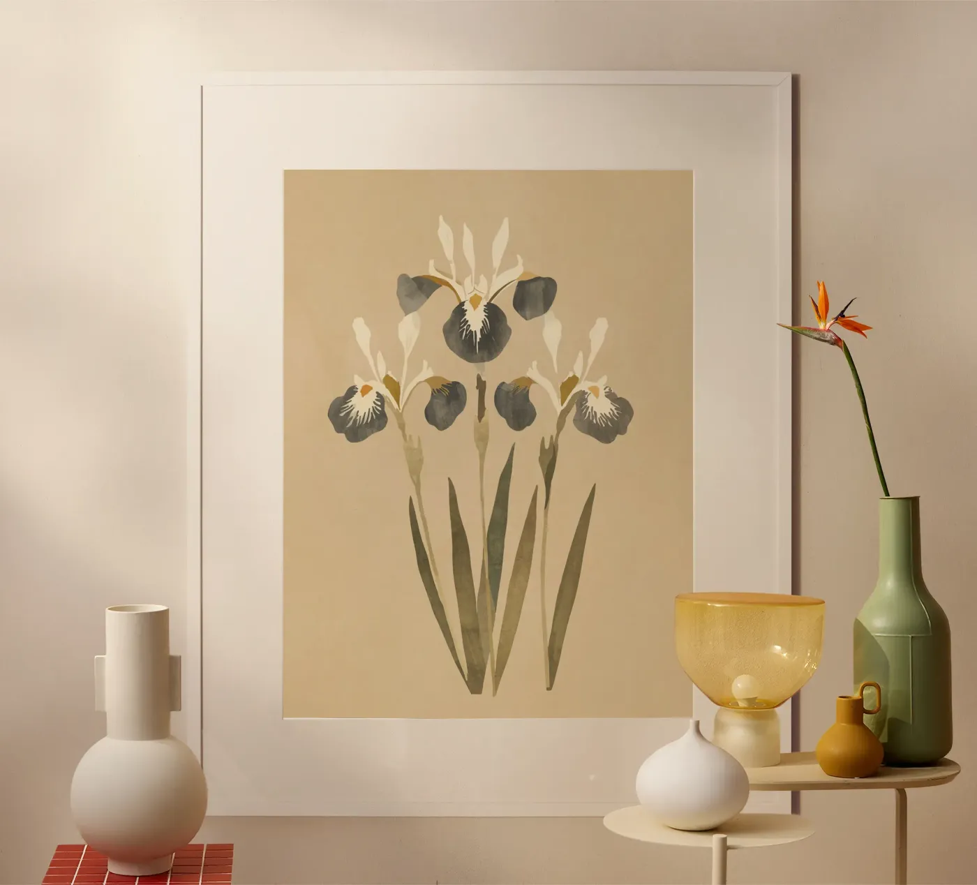 Irises 2 poster van ThingDesign