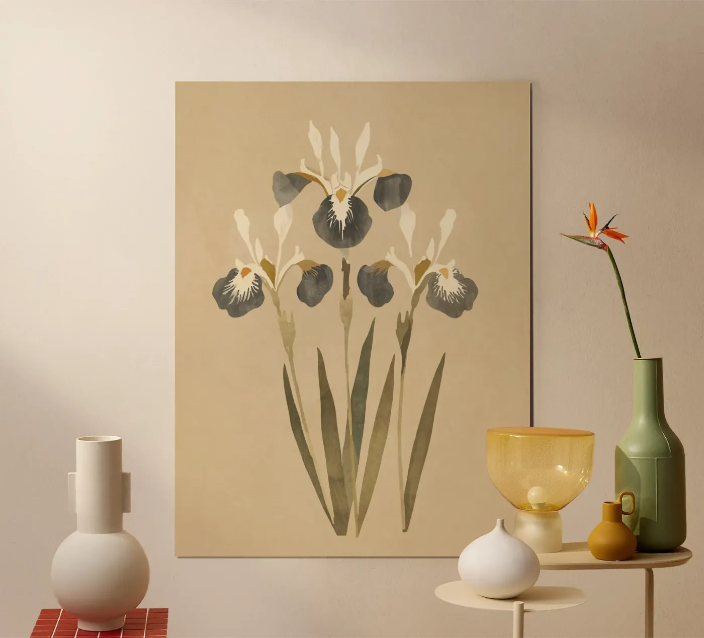 Irises 2 poster van ThingDesign