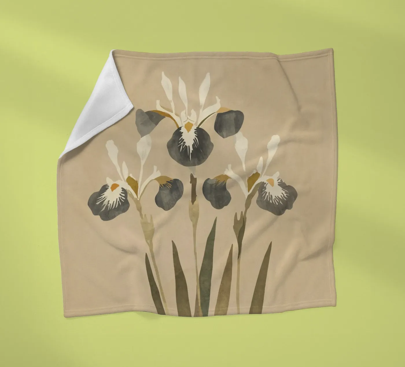 Irises 2 coperta in pile da ThingDesign