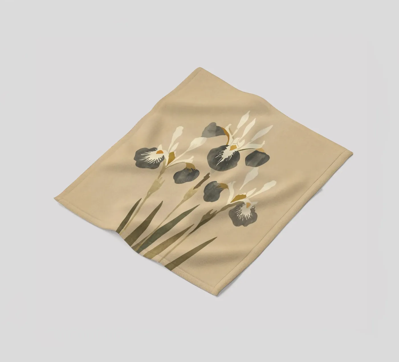 Irises 2 coperta in pile da ThingDesign