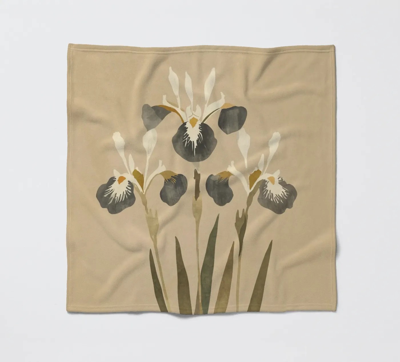 Irises 2 Fleecedecke von ThingDesign
