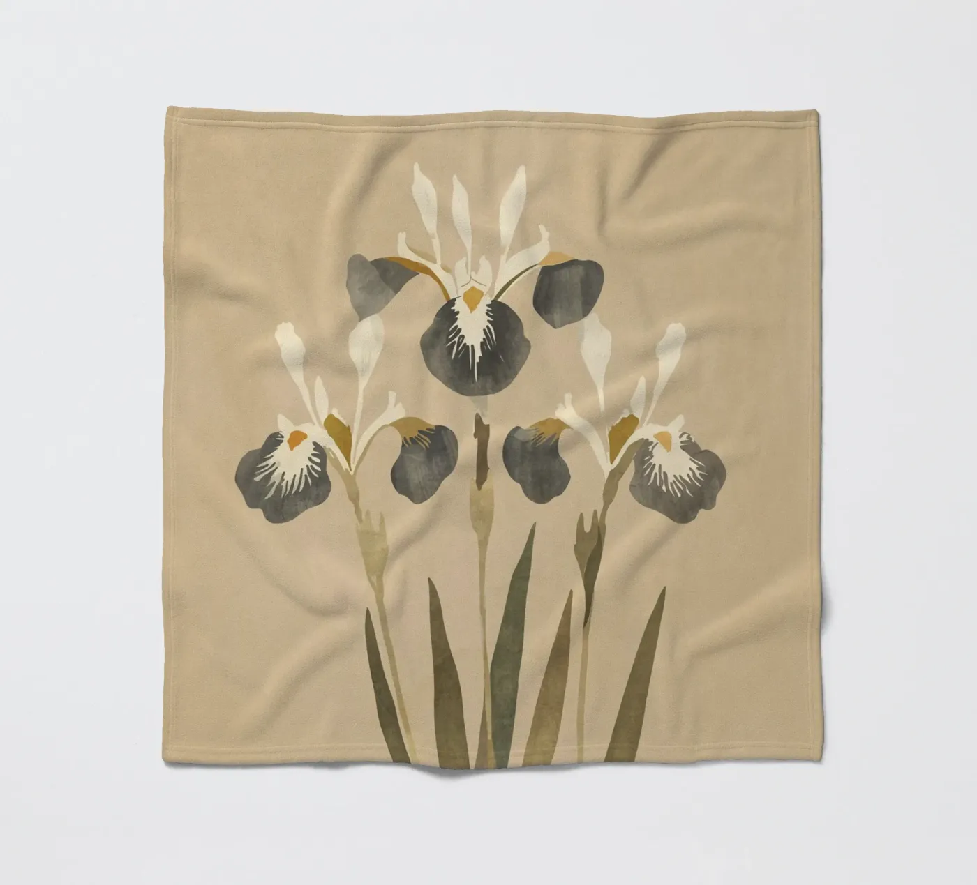 Irises 2 coperta in pile da ThingDesign