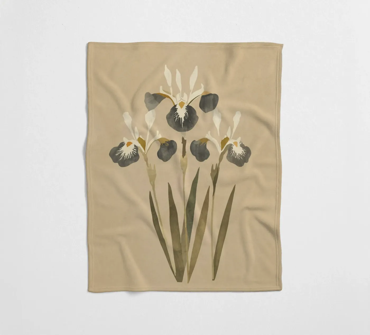 Irises 2 Fleecedecke von ThingDesign