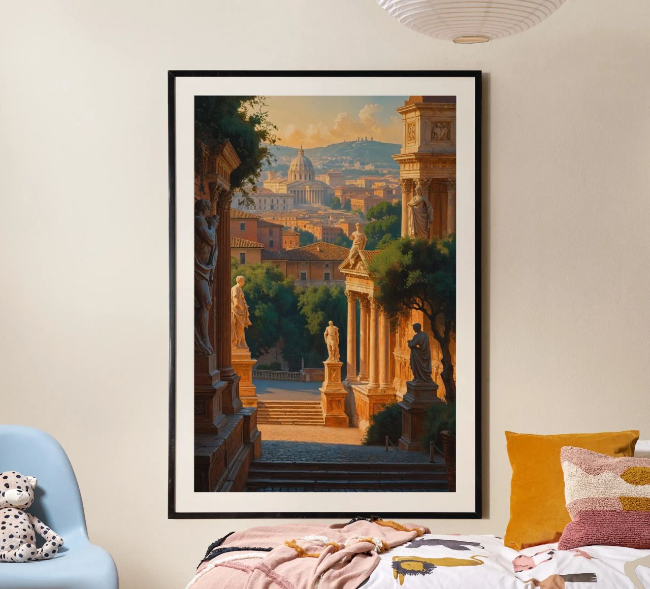 A Timeless Roman Horizon poster by AlbertKlee
