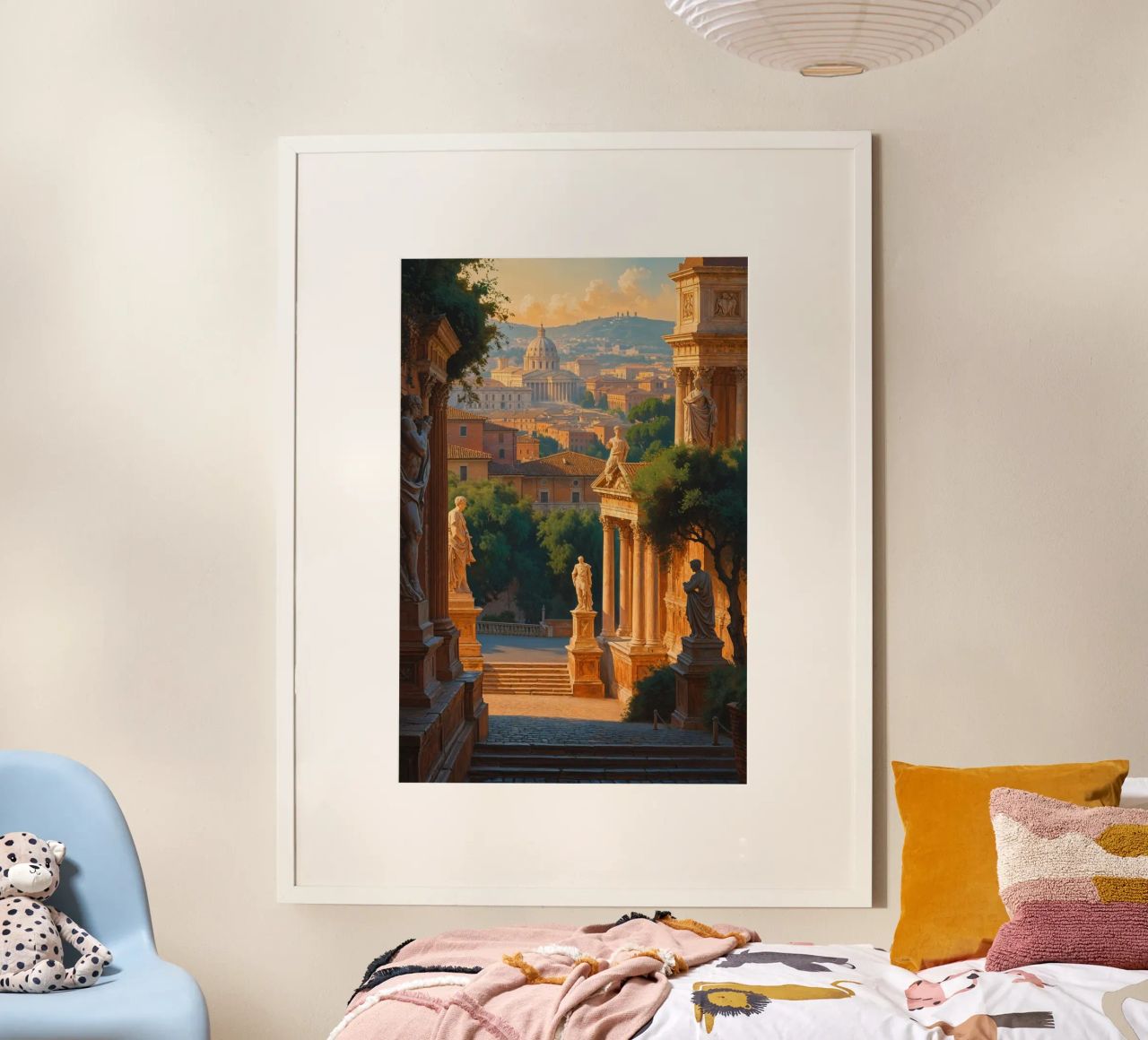A Timeless Roman Horizon poster by AlbertKlee