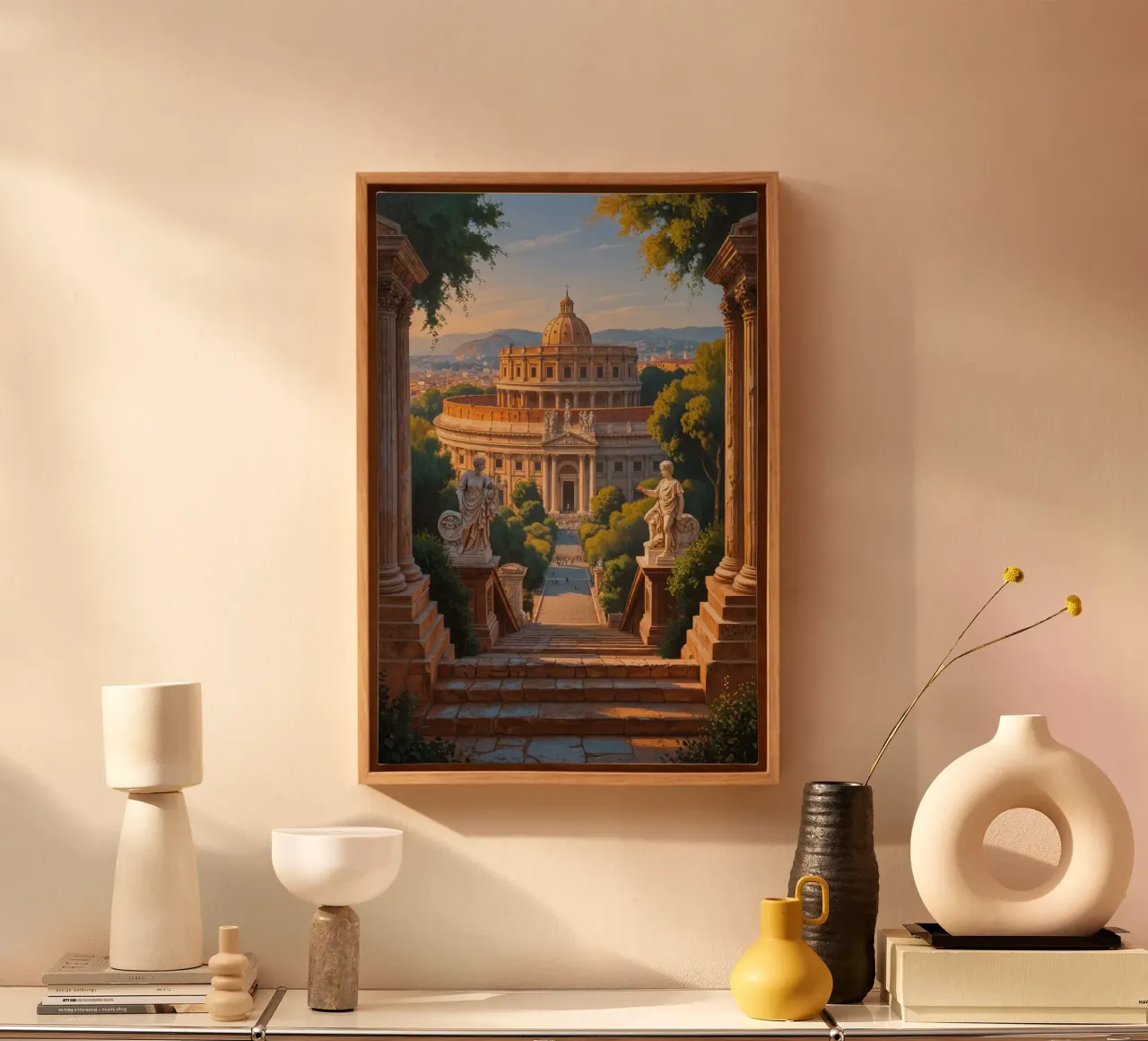 Gateway to the Eternal City canvas by AlbertKlee