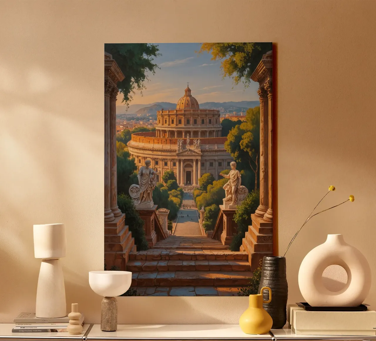 Gateway to the Eternal City canvas by AlbertKlee