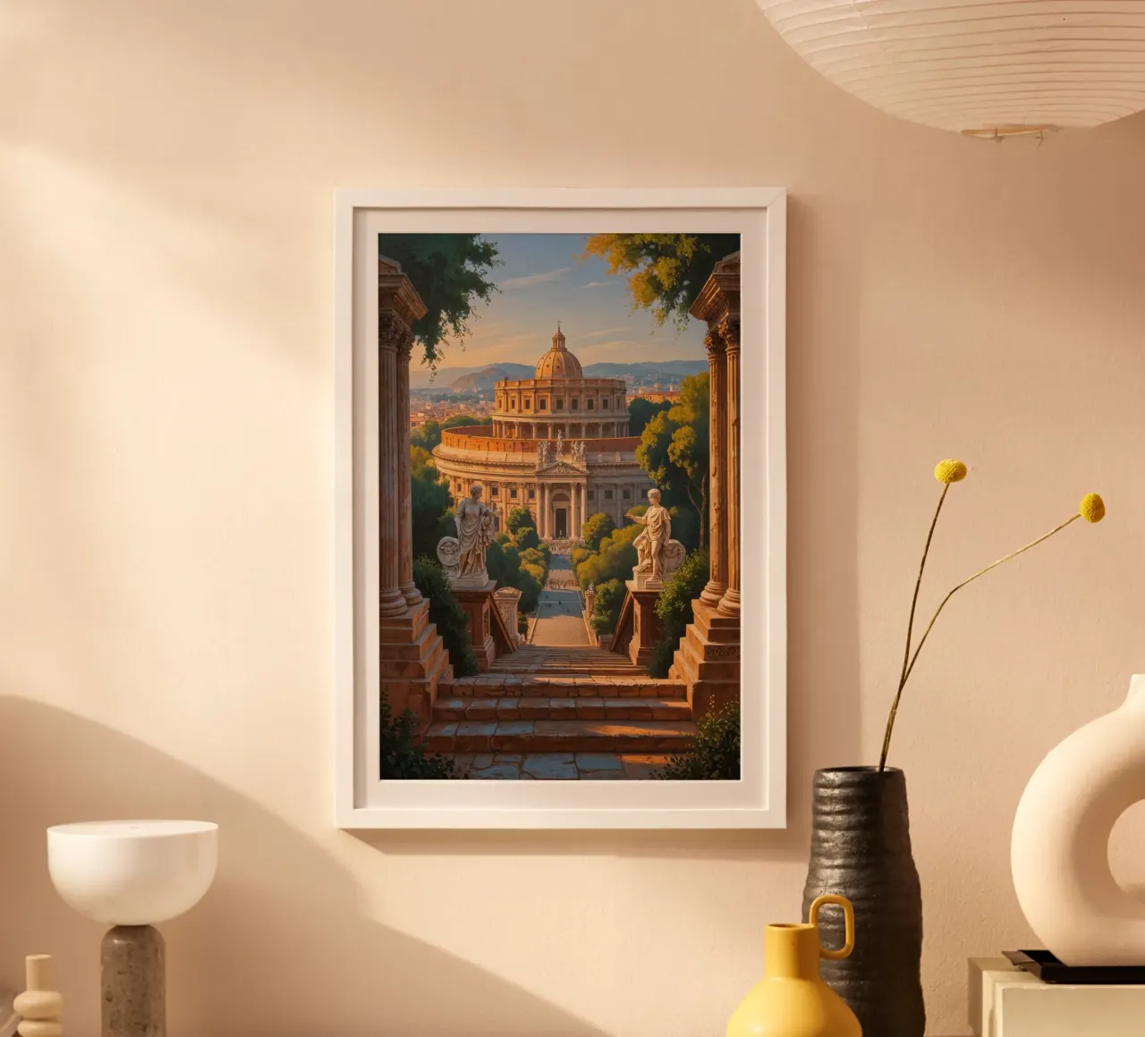 Gateway to the Eternal City poster by AlbertKlee