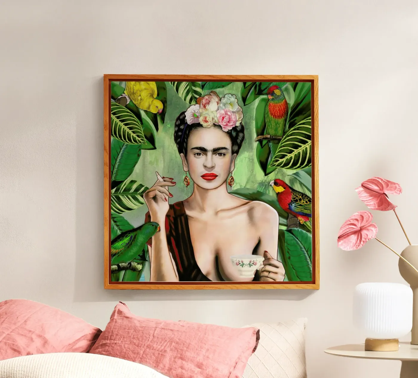 Frida Con Amigos plexiglass da Nettsch