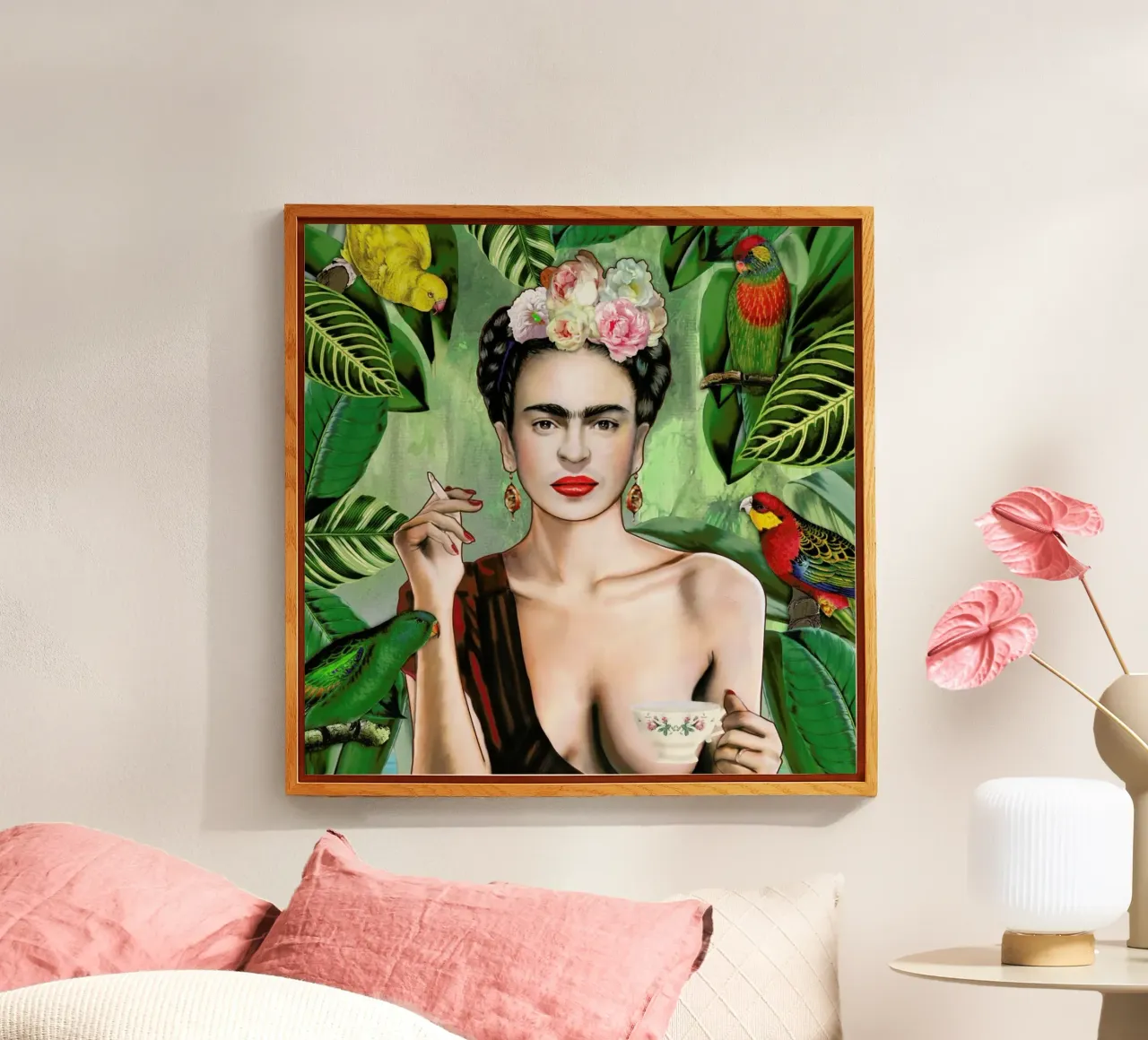 Frida Con Amigos plexiglass da Nettsch