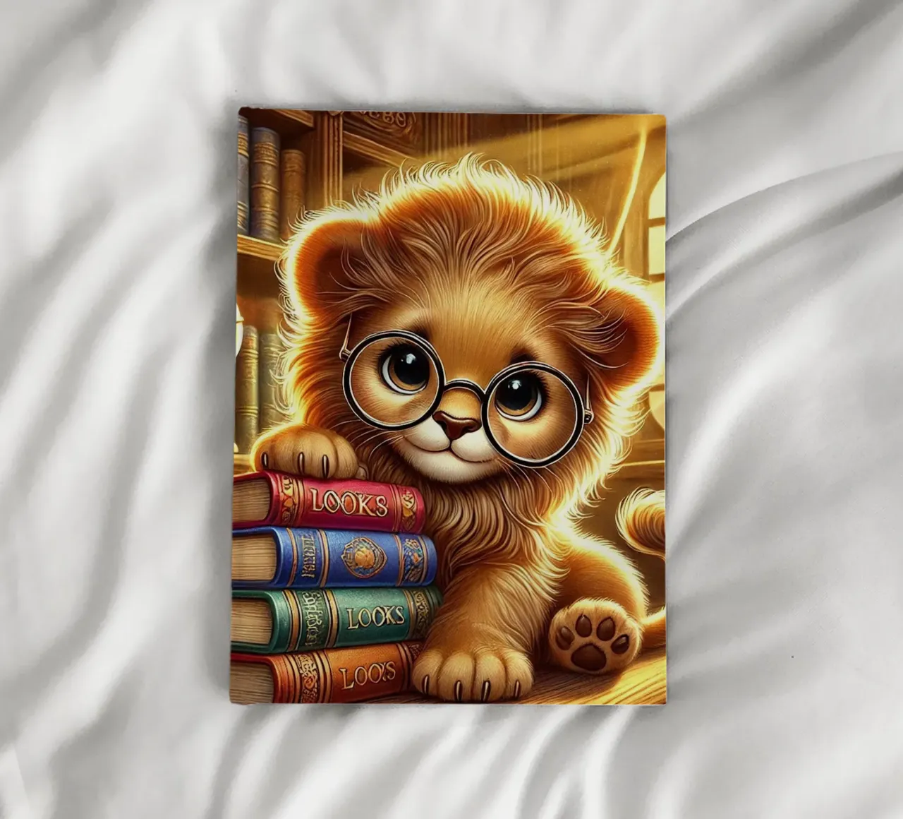Curious Little Librarian notebook by FluffyToons