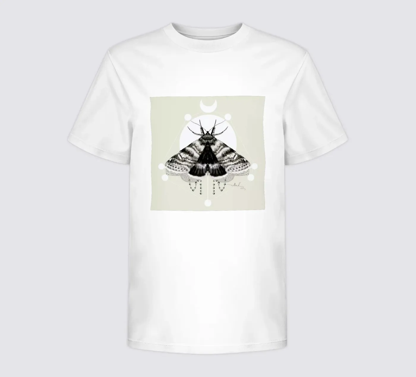 Moth kinder t-shirt van Nettsch