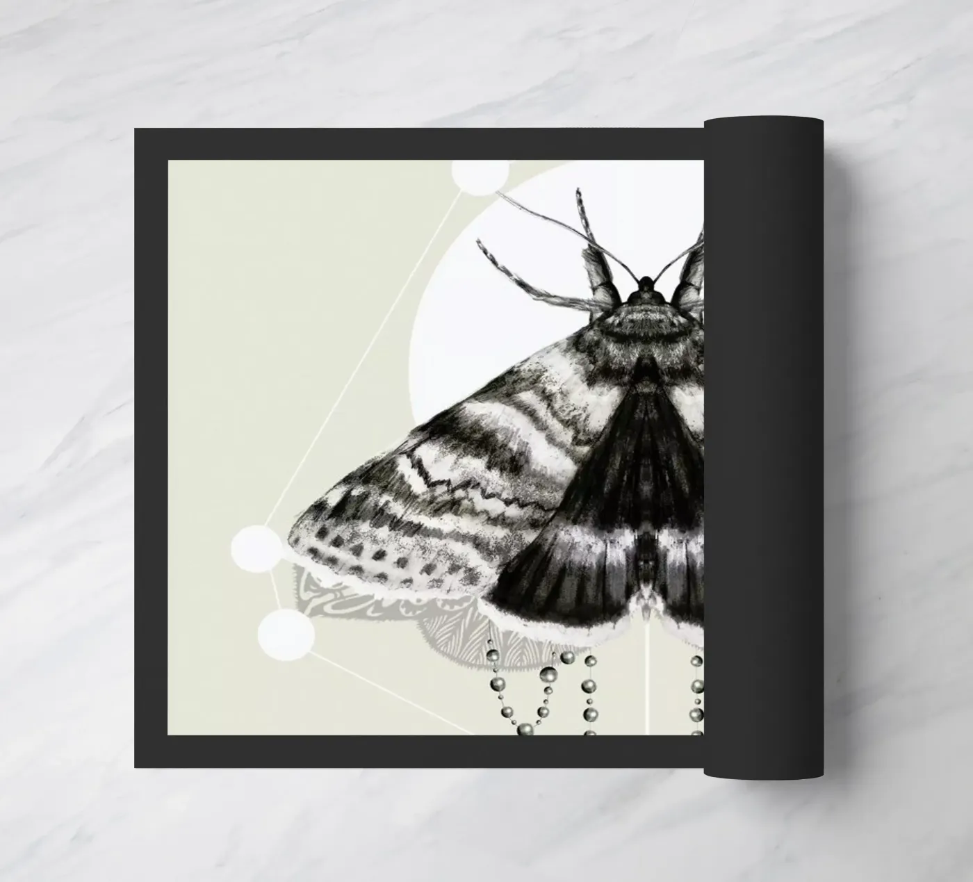 Moth Fußmatte von Nettsch