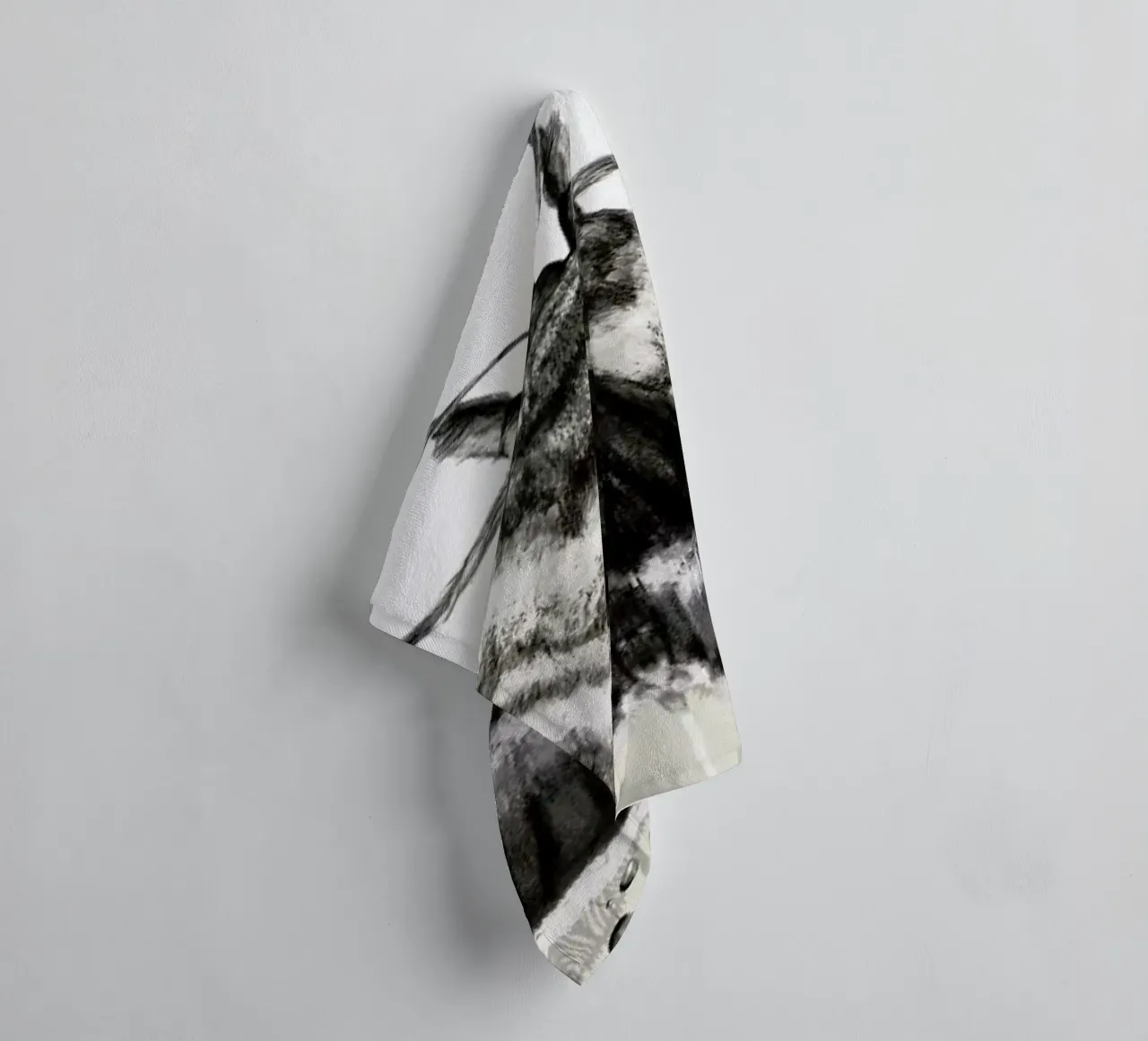 Moth towel by Nettsch