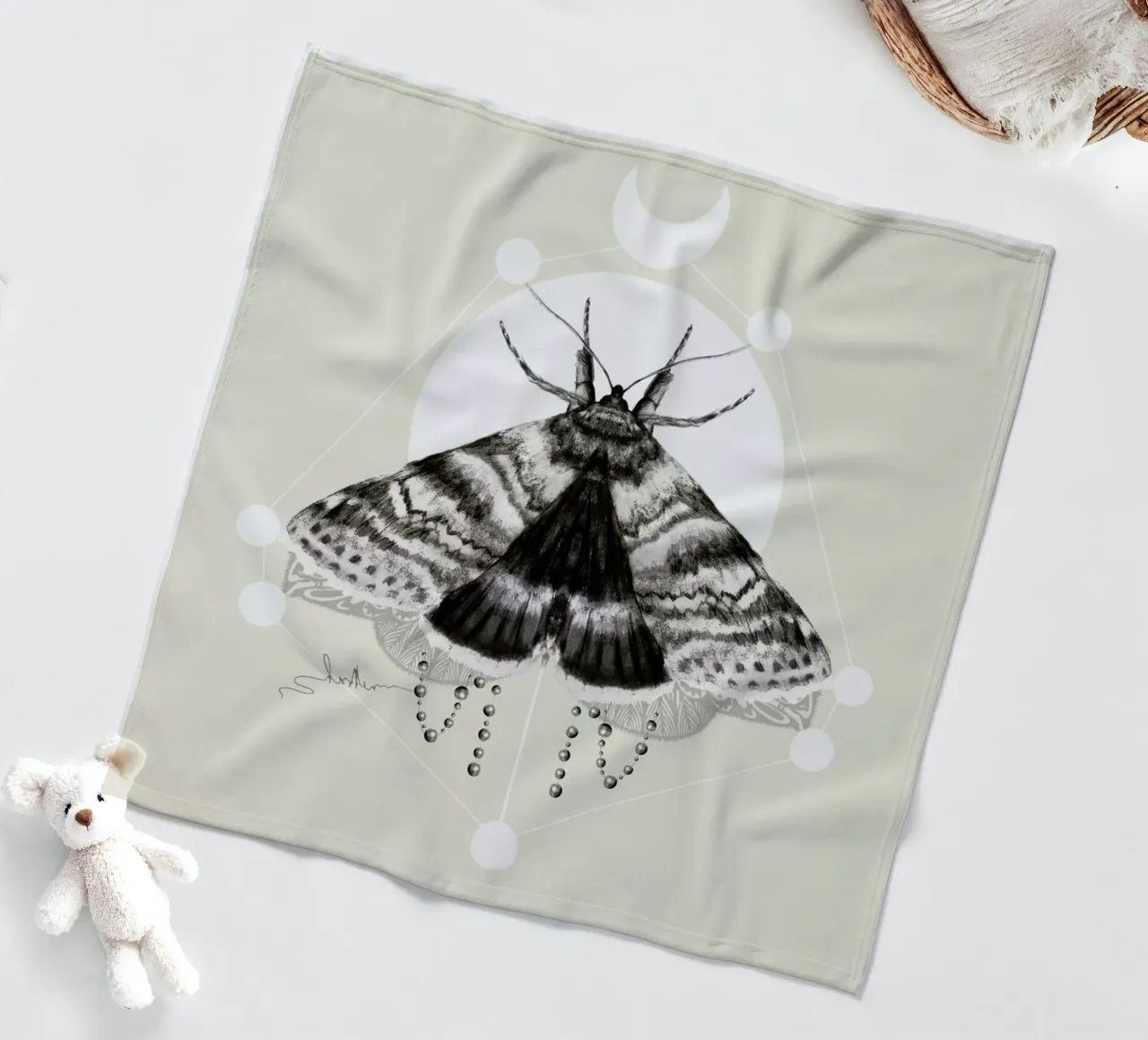 Moth Fleecedecke von Nettsch