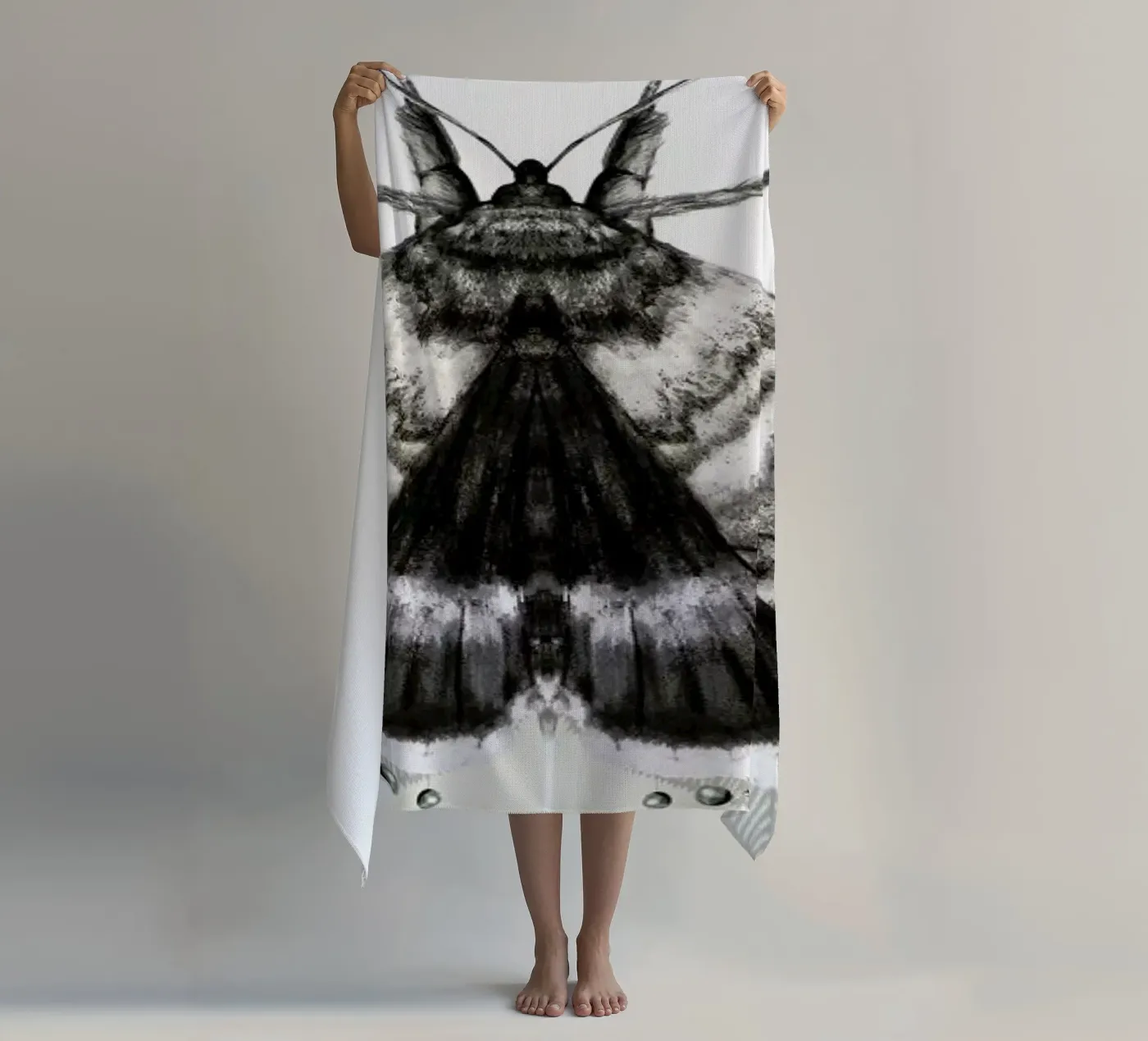 Moth strandhanddoek van Nettsch