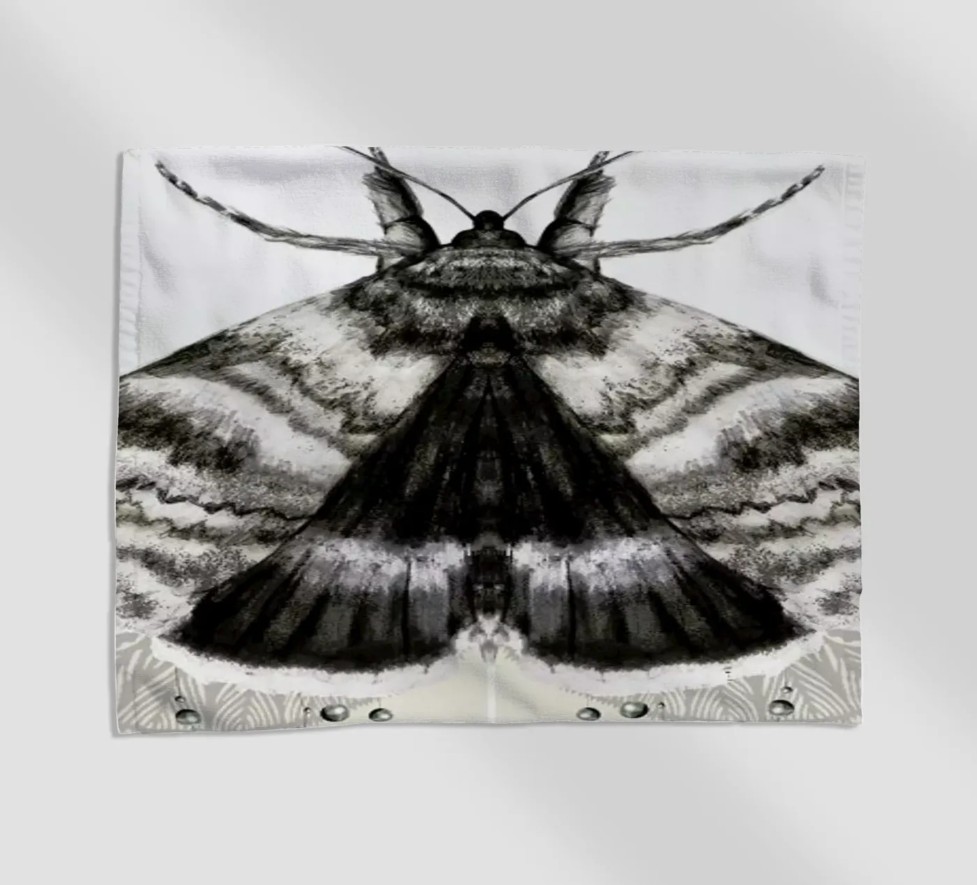 Moth strandhanddoek van Nettsch
