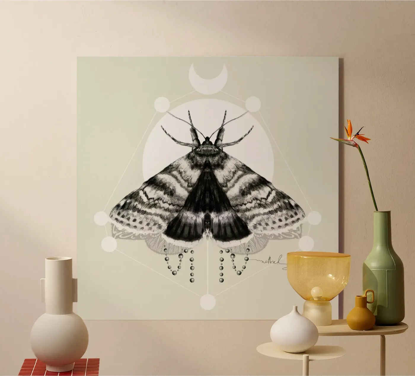Moth plexiglas de Nettsch