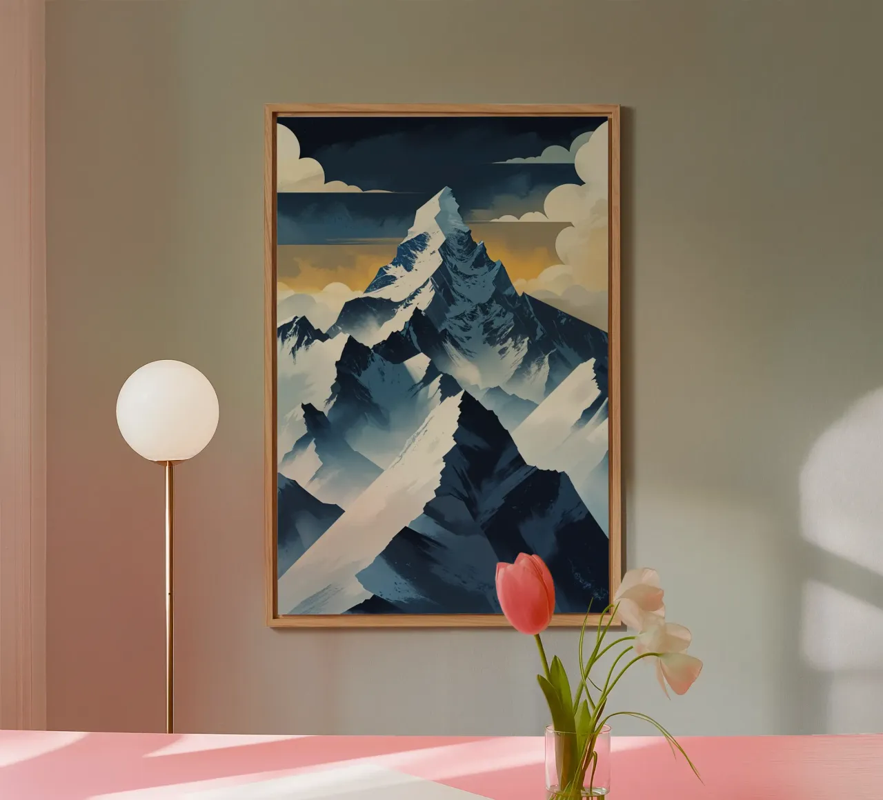 The Pinnacle of Abstraction alluminio dibond da AlbertKlee