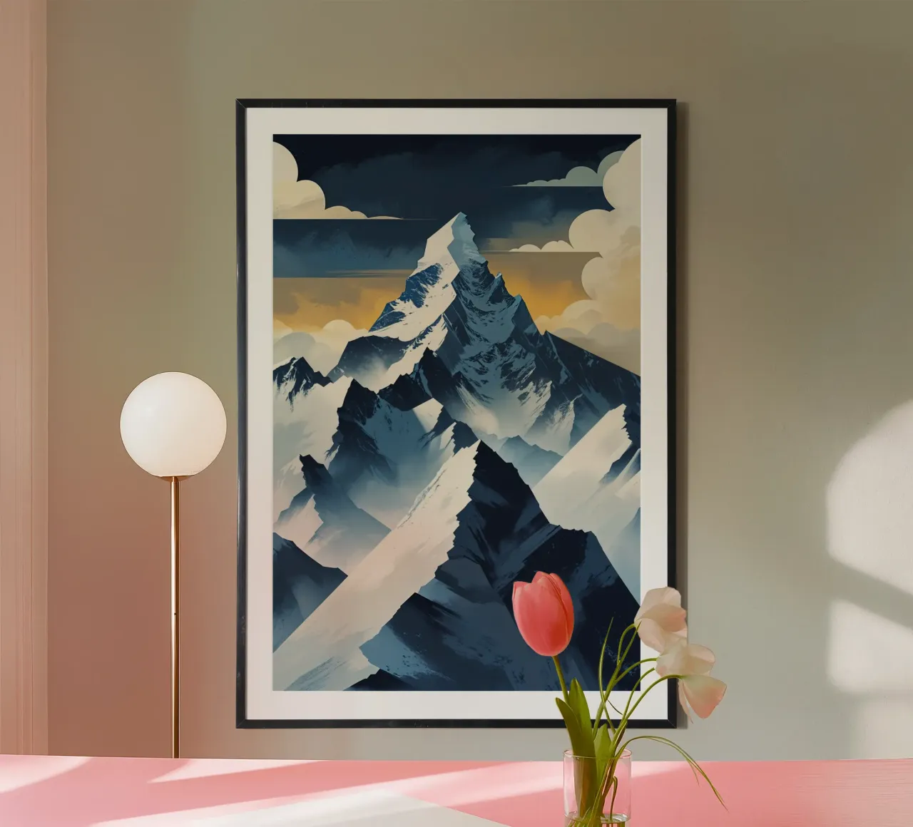 The Pinnacle of Abstraction poster da AlbertKlee