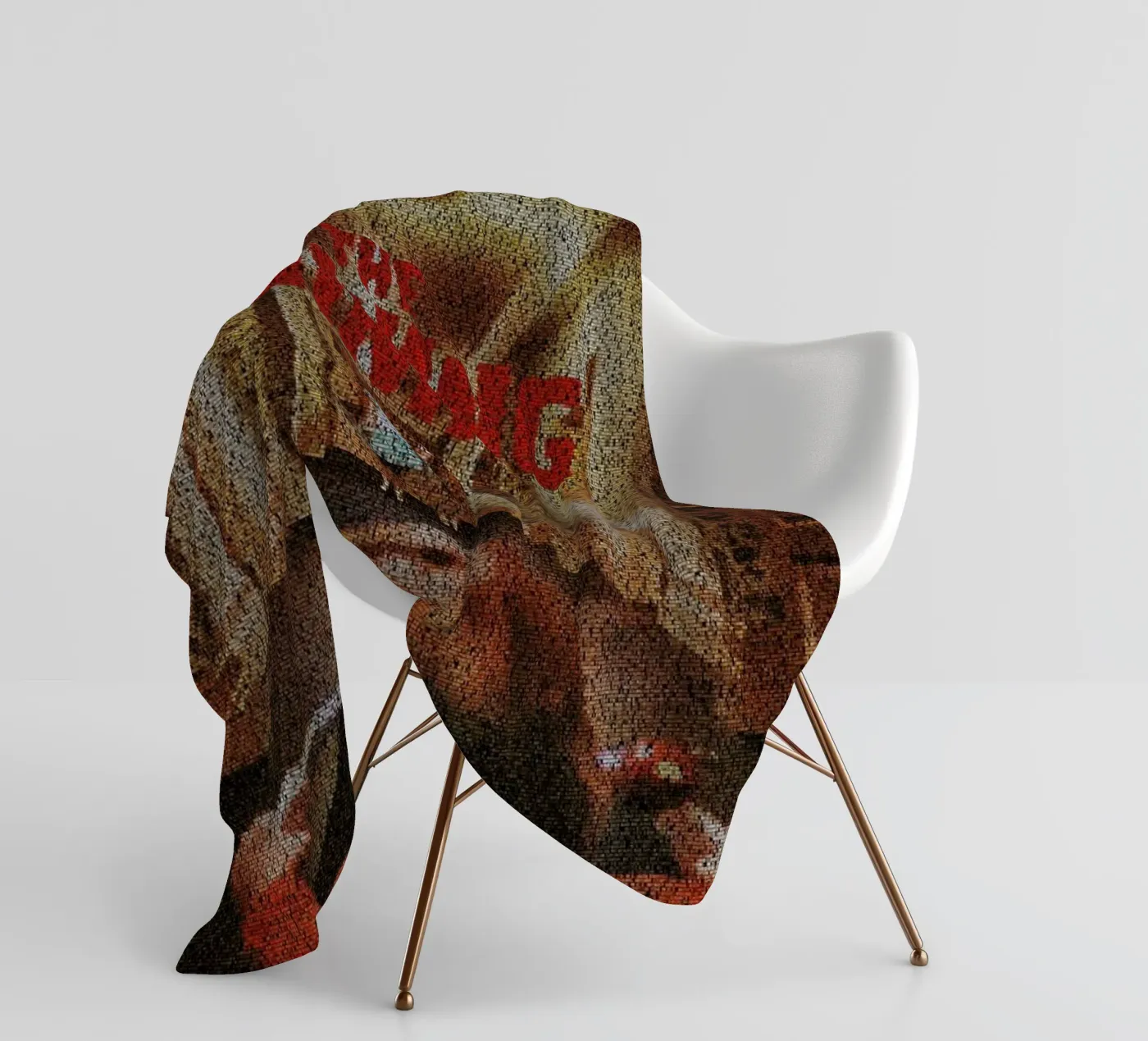 The Shining coperta in pile da Robotic Ewe