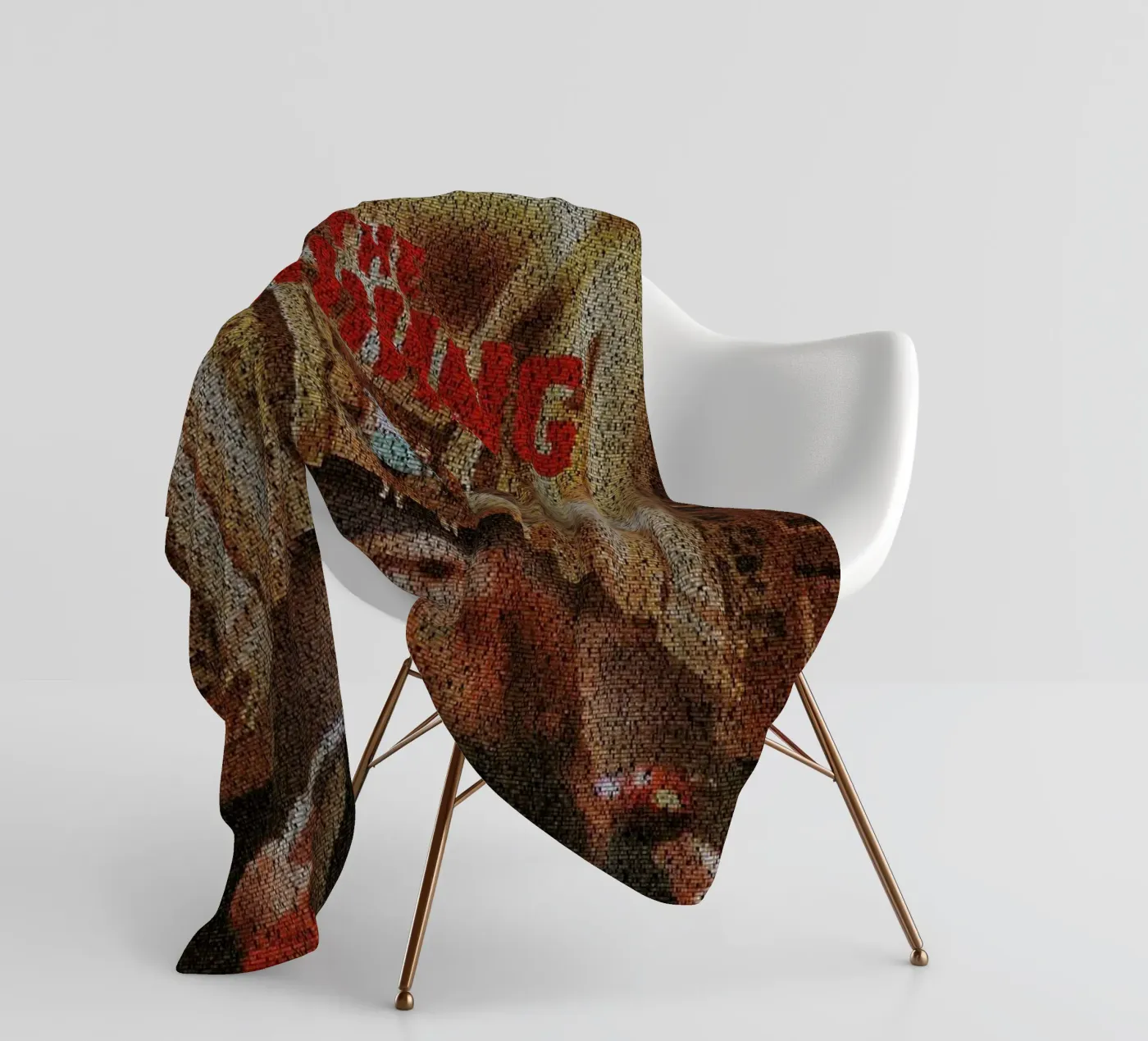 The Shining coperta in pile da Robotic Ewe