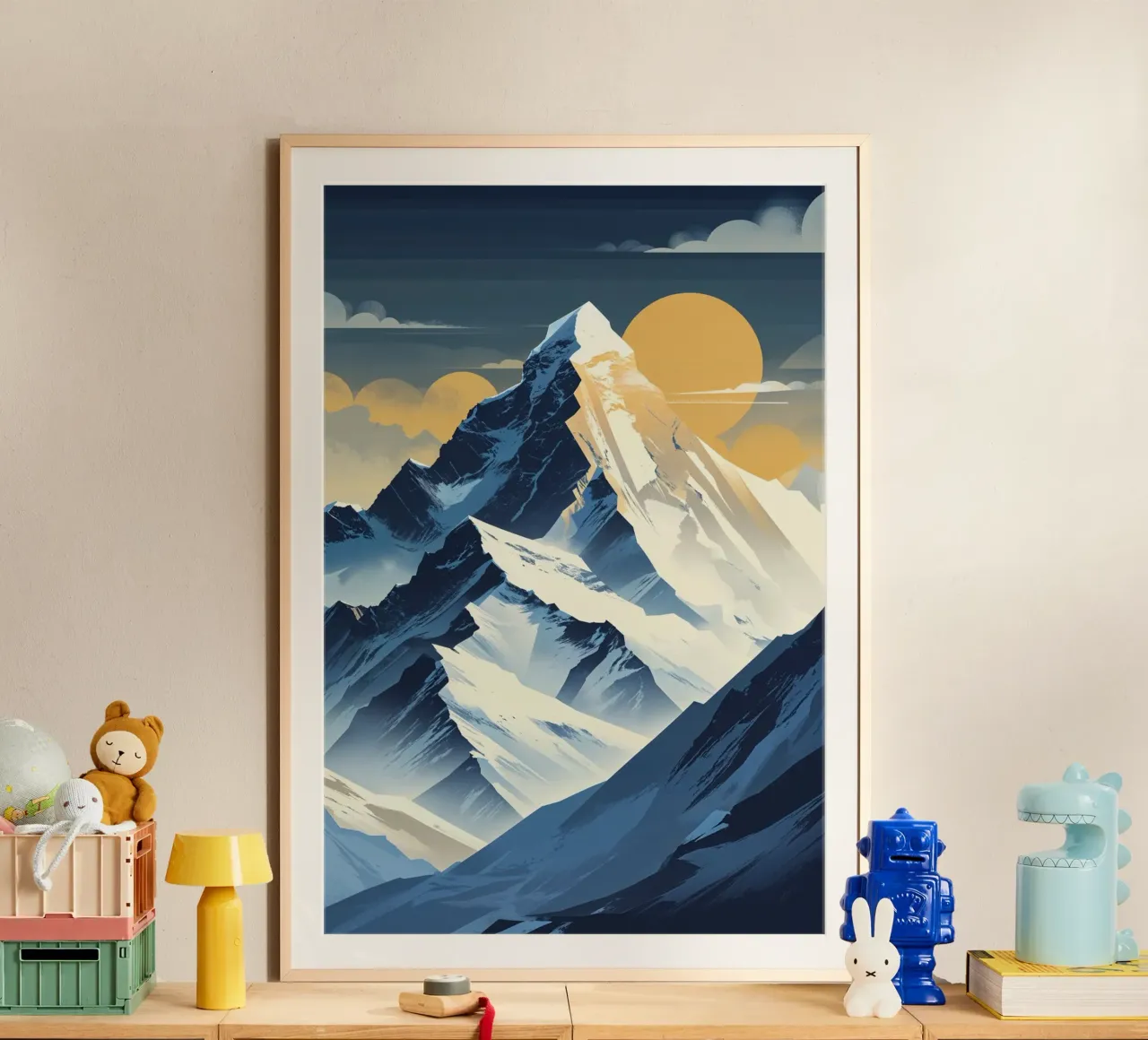 Everest: Nature’s Geometry carta hahnemühle da AlbertKlee