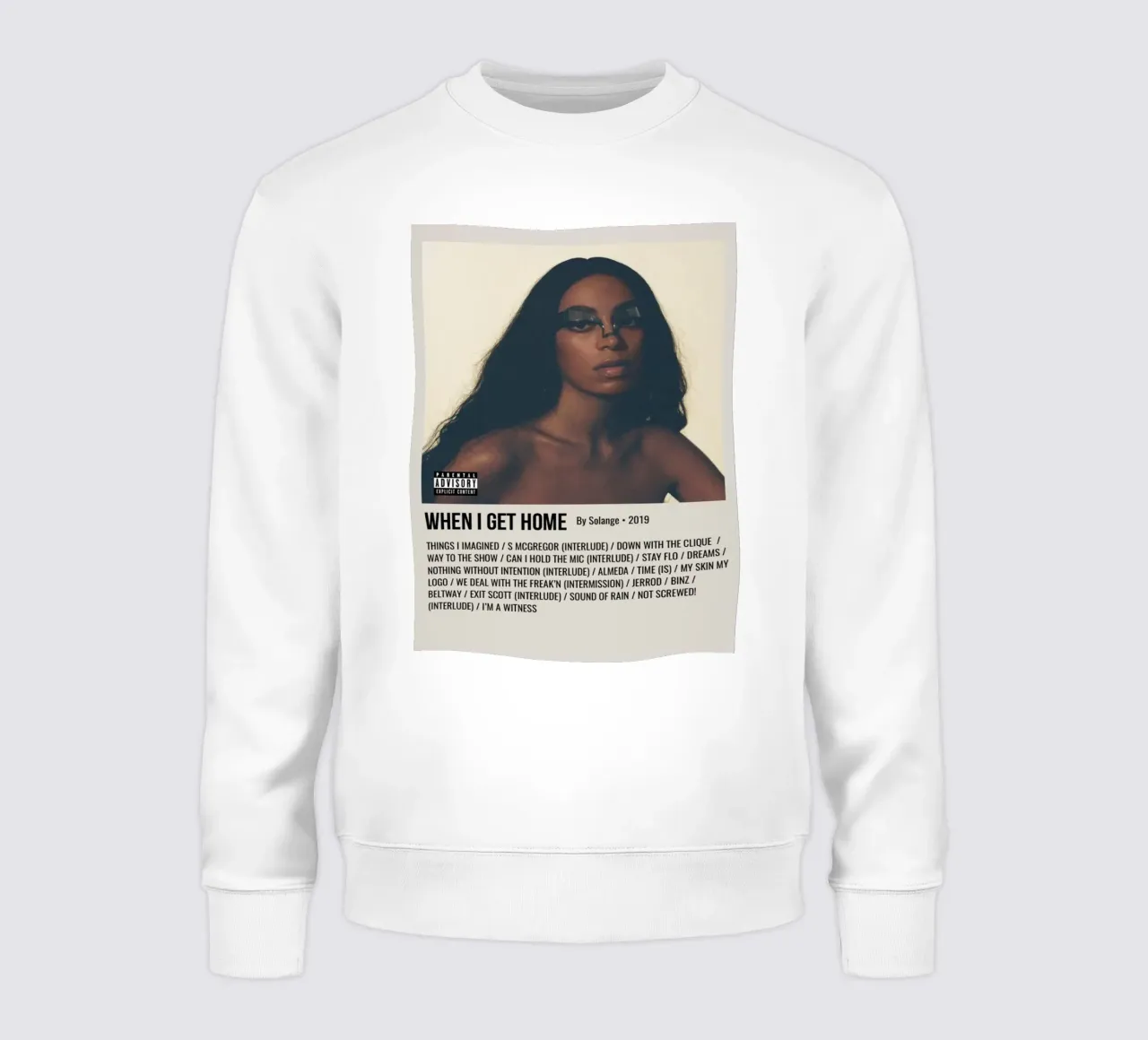 WHEN I GET HOME By Solange 2019 sudadera de SoundStudio