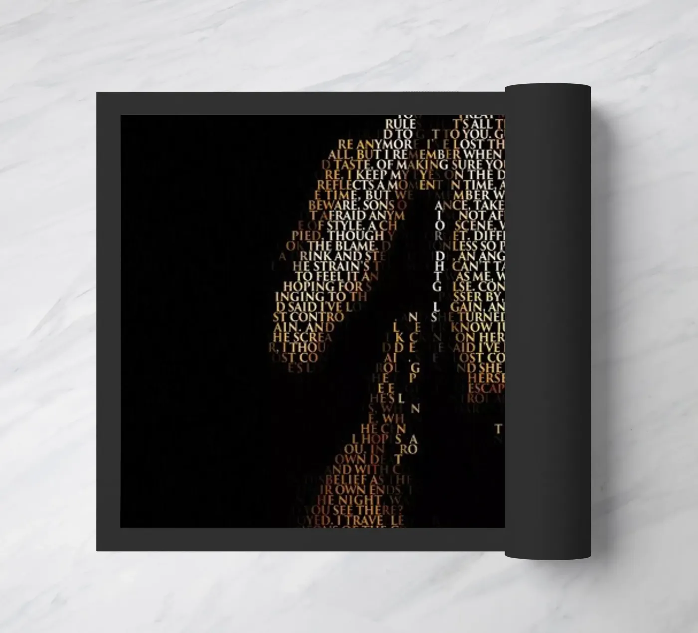 Unknown Pleasure doormat by Robotic Ewe