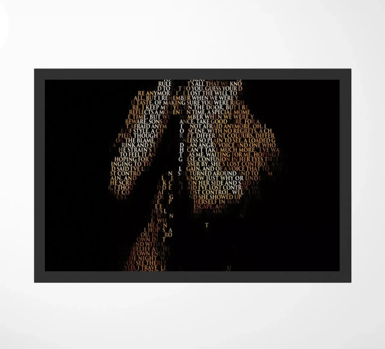 Unknown Pleasure deurmat van Robotic Ewe