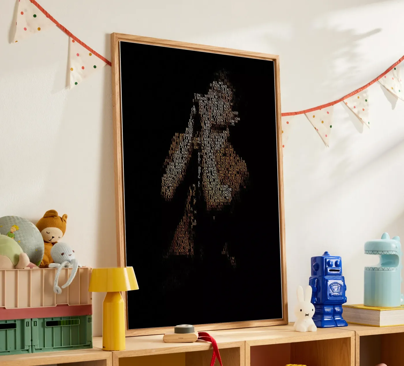 Unknown Pleasure acryl van Robotic Ewe