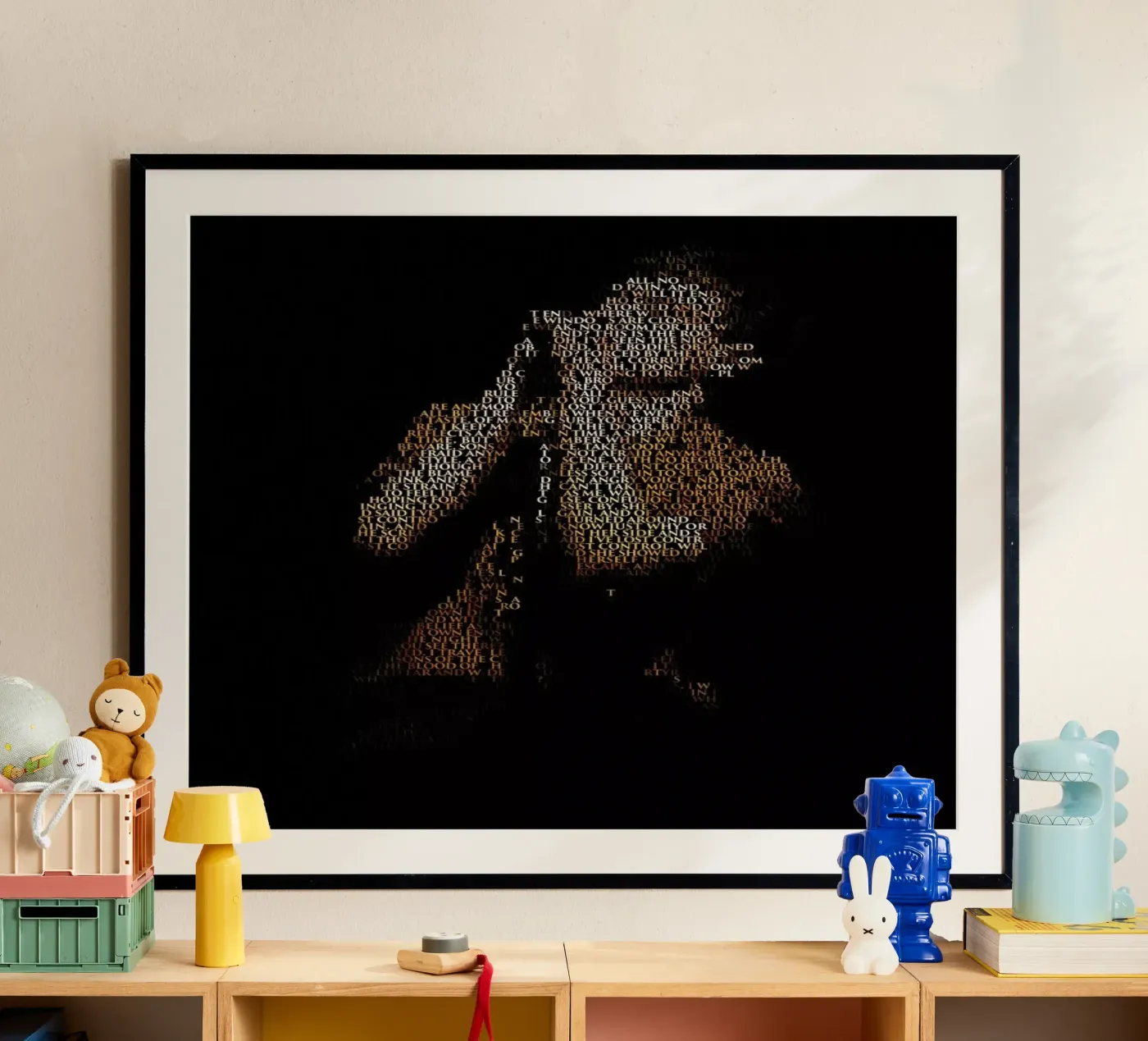 Unknown Pleasure poster da Robotic Ewe