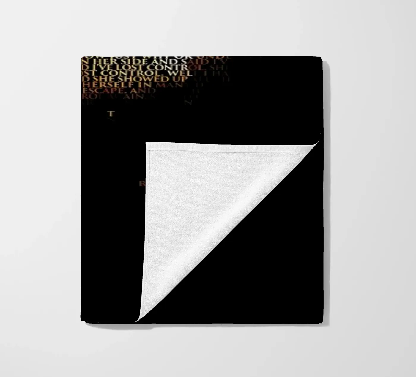 Unknown Pleasure strandhanddoek van Robotic Ewe