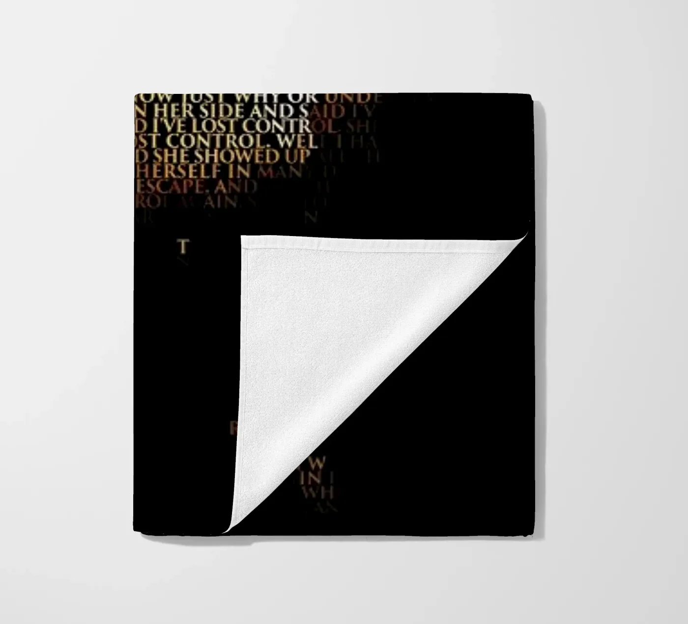 Unknown Pleasure strandhanddoek van Robotic Ewe