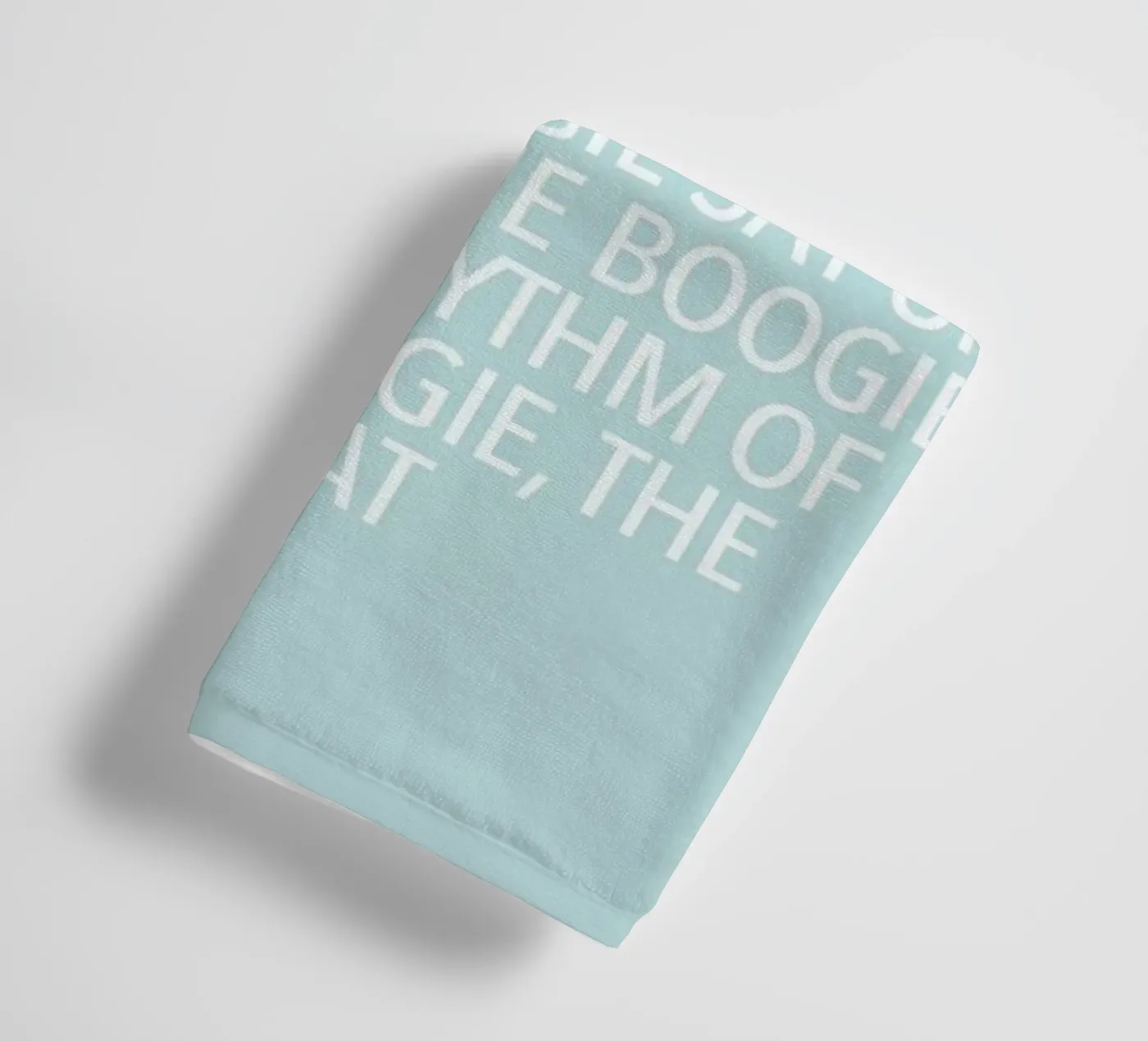 Delight Mint badhanddoek van Studio One