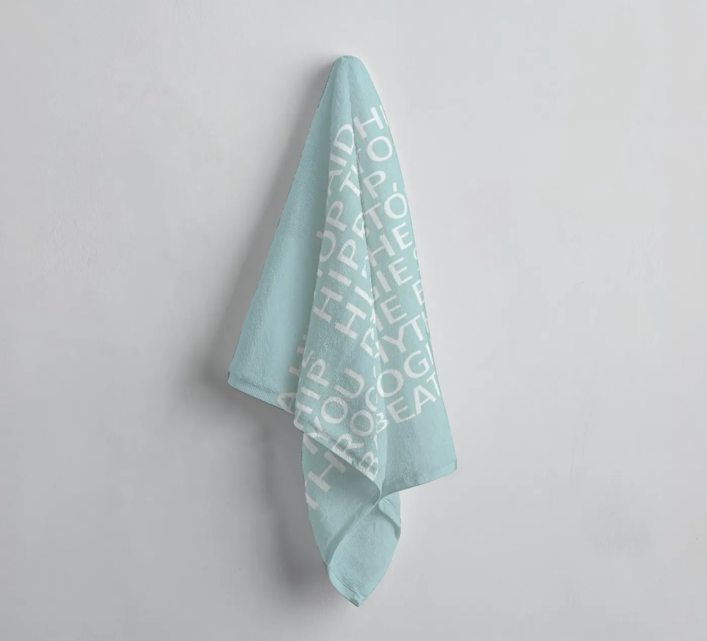 Delight Mint badhanddoek van Studio One