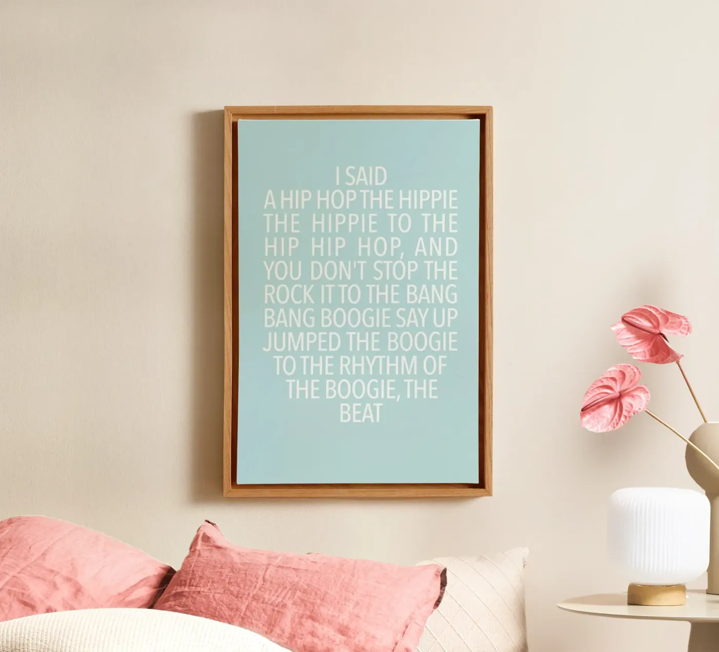 Delight Mint canvas by Studio One