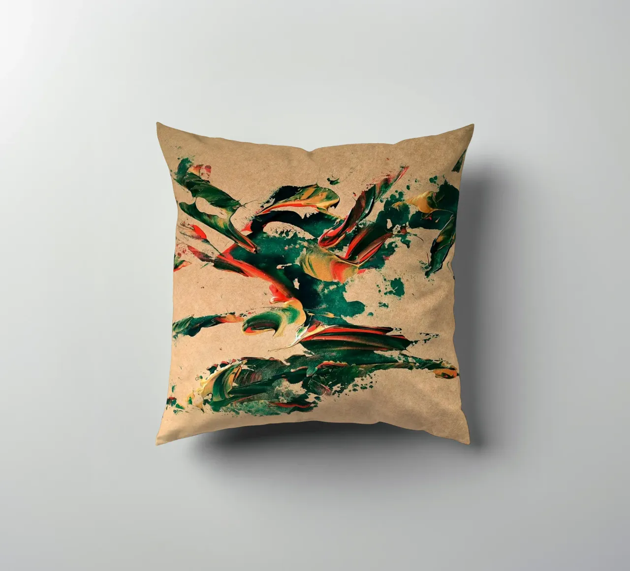 NATURAL STYLE 26 cuscino da Thierry Vobmann Abstract painting