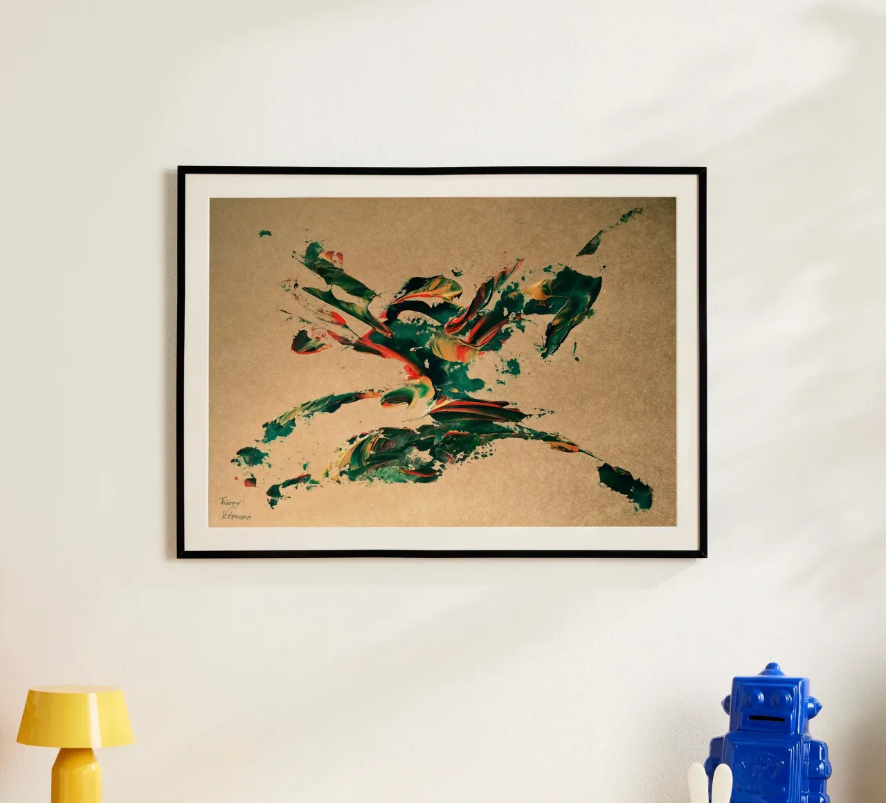 NATURAL STYLE 26 carta hahnemühle da Thierry Vobmann Abstract painting