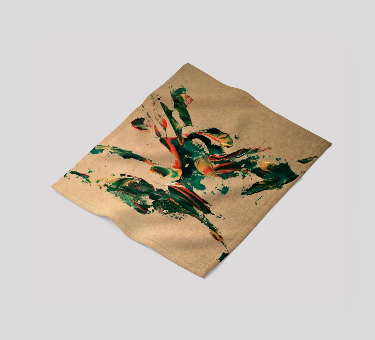 NATURAL STYLE 26 coperta in pile da Thierry Vobmann Abstract painting
