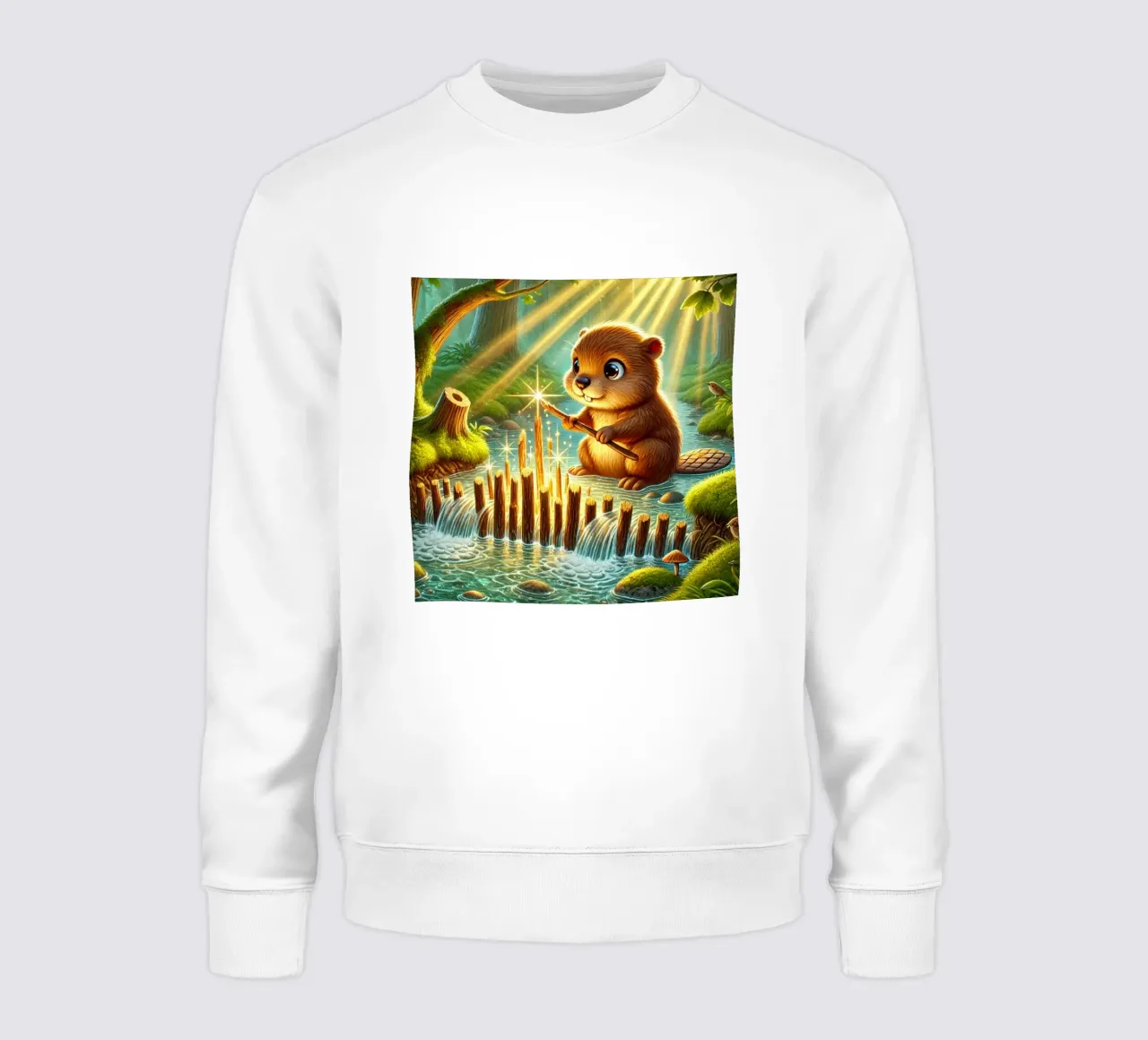 Il castoro ingegnoso felpa da FluffyToons