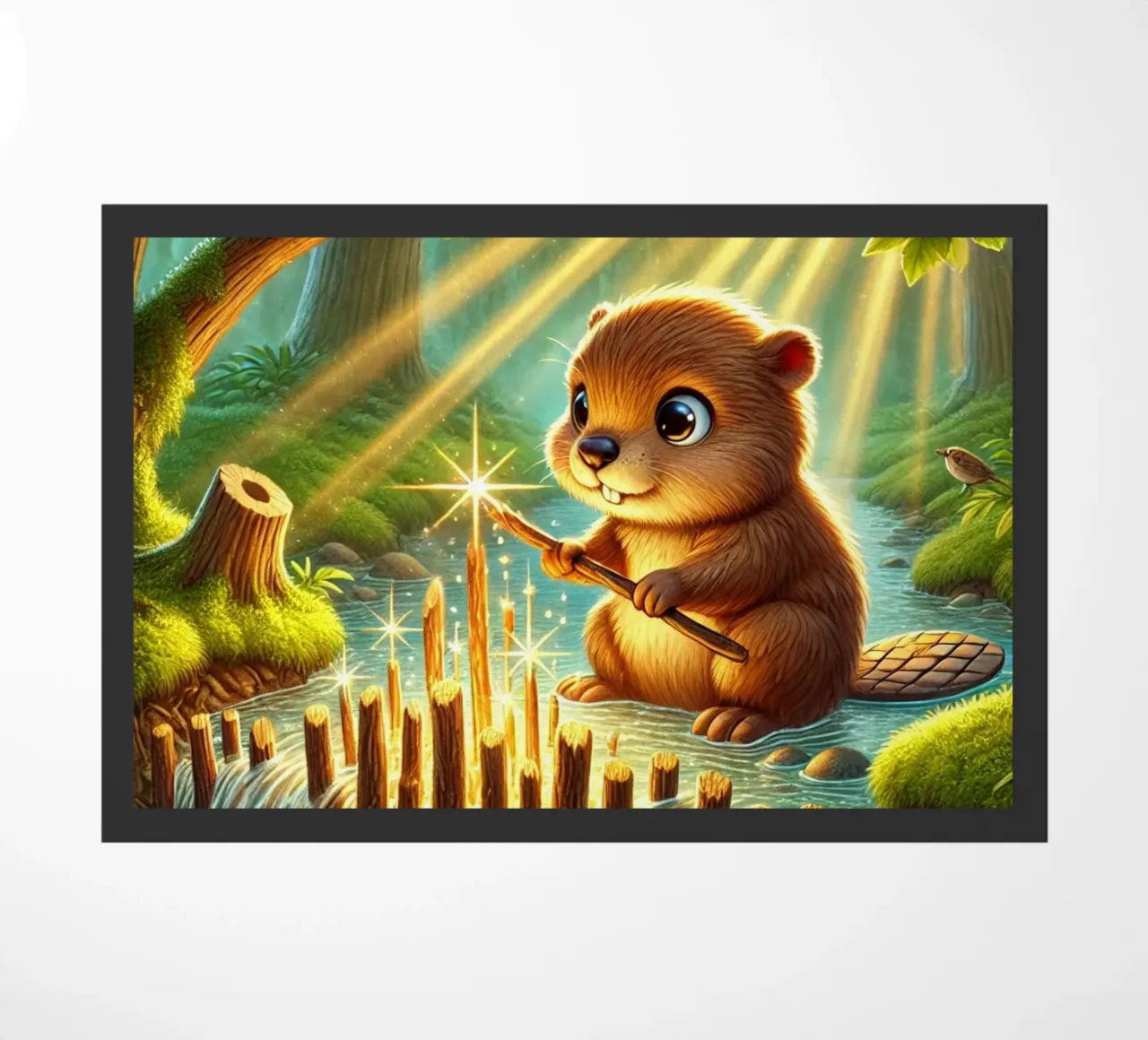 Il castoro ingegnoso zerbino da FluffyToons